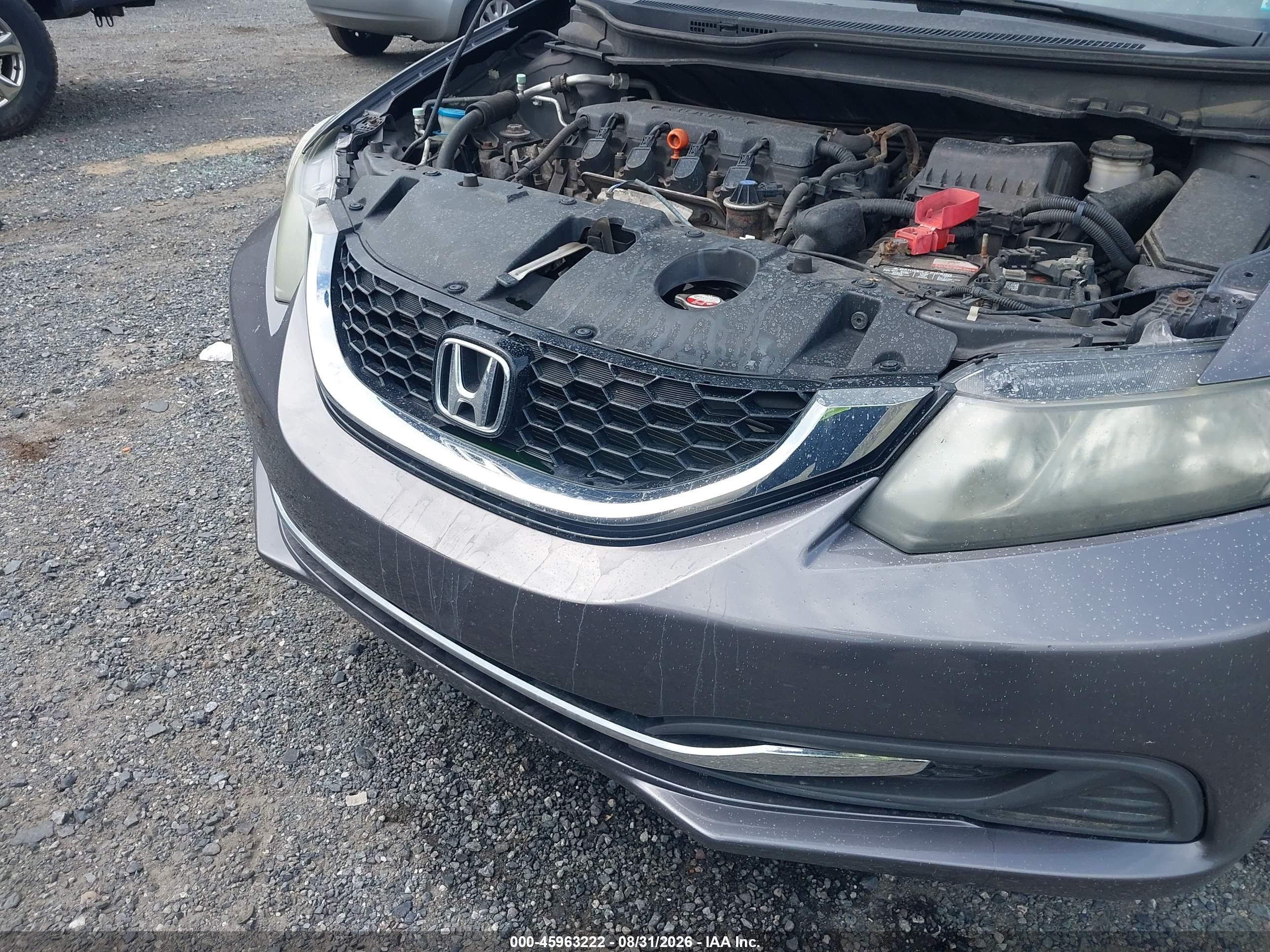 2014 Honda Civic Ex Gray vin: 2HGFB2F83EH546387