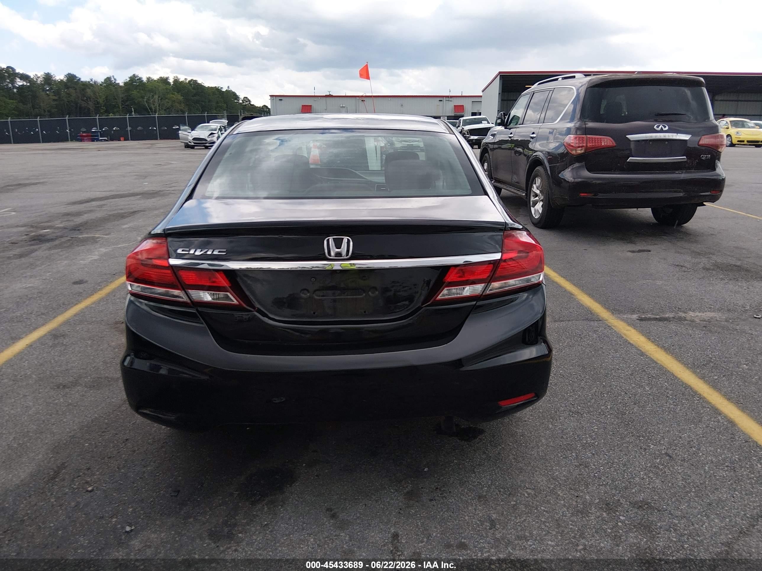 2014 Honda Civic Ex Black vin: 2HGFB2F83EH558281