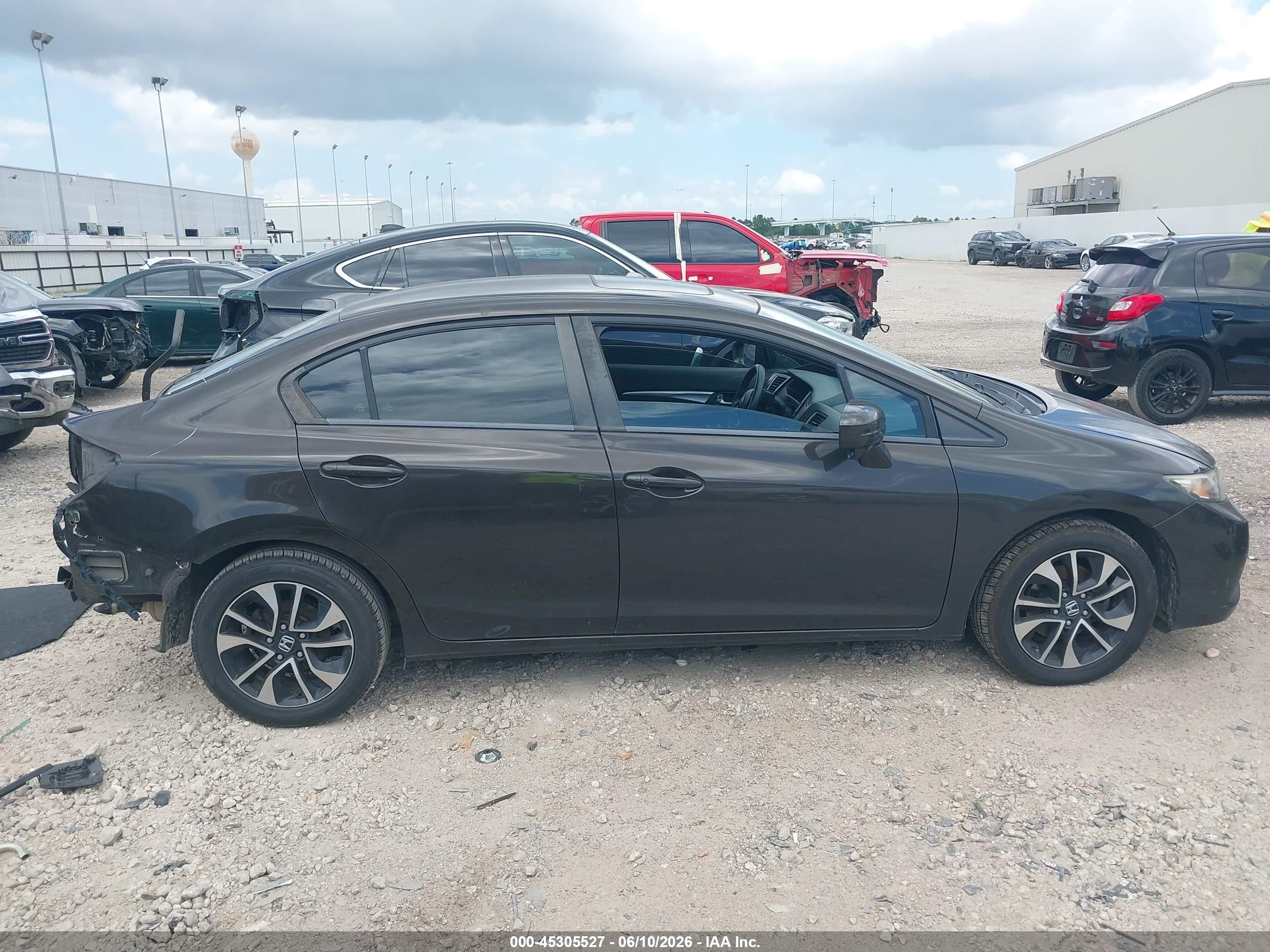 2014 Honda Civic Ex Black vin: 2HGFB2F83EH559740