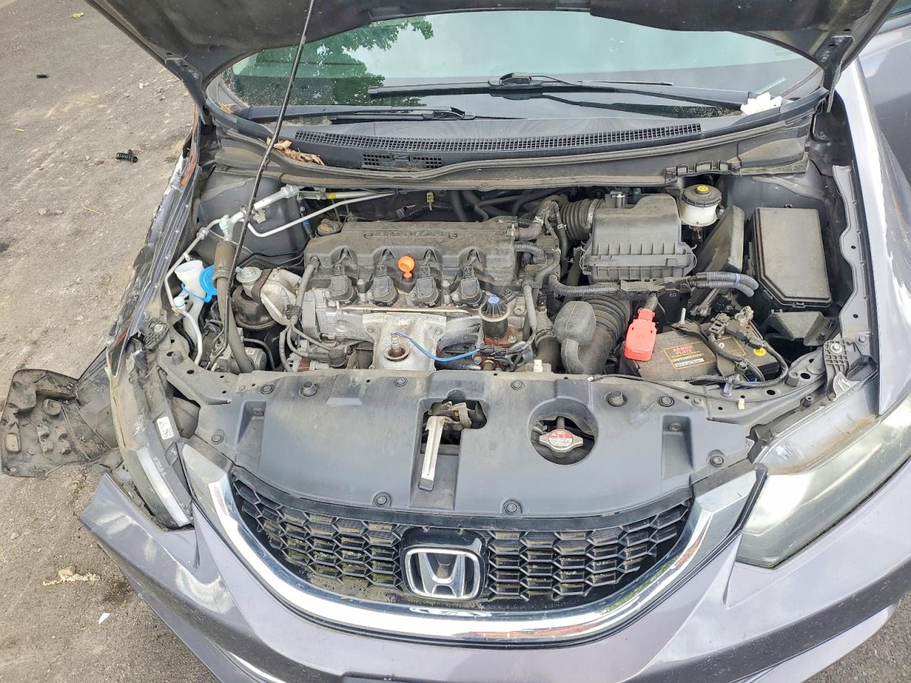 2015 Honda Civic Ex Gray vin: 2HGFB2F83FH532748