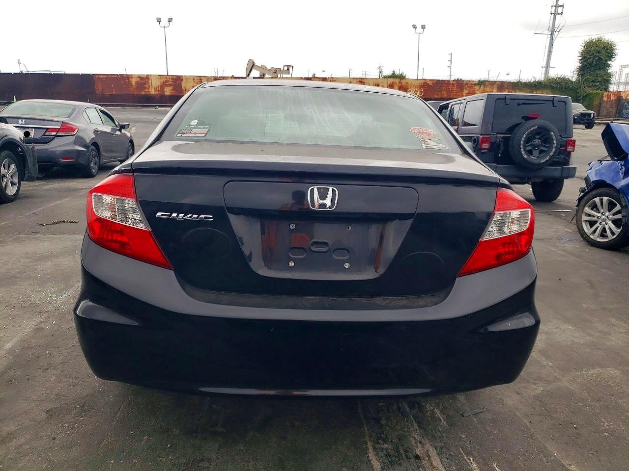 2012 Honda Civic Ex Black vin: 2HGFB2F84CH306861