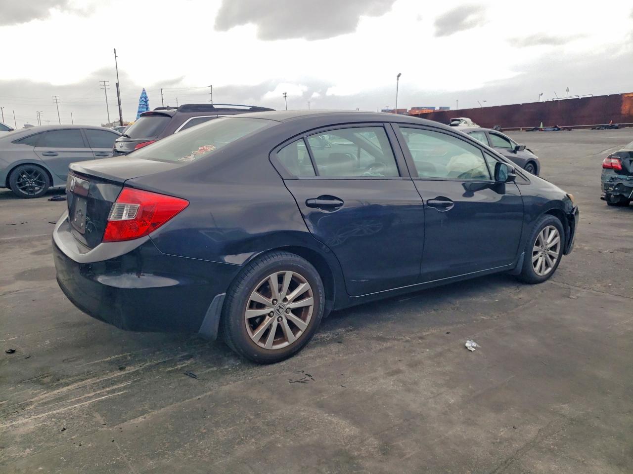 2012 Honda Civic Ex Black vin: 2HGFB2F84CH306861