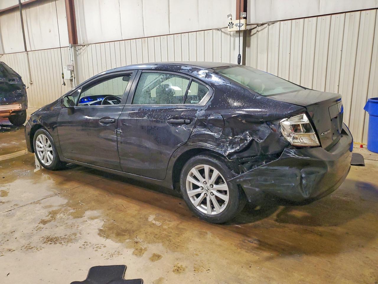 2012 Honda Civic Ex Black vin: 2HGFB2F84CH311719