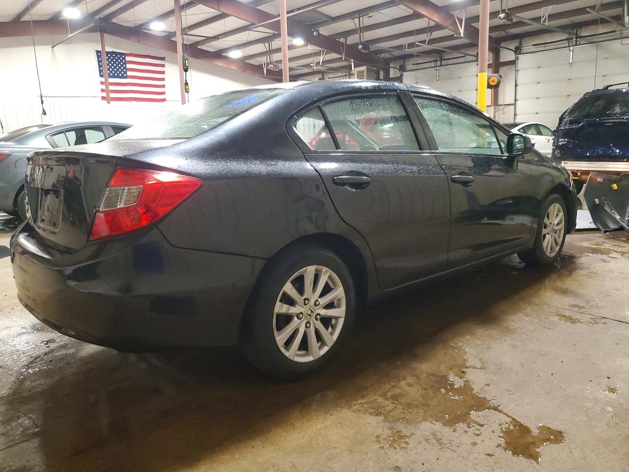 2012 Honda Civic Ex Black vin: 2HGFB2F84CH311719