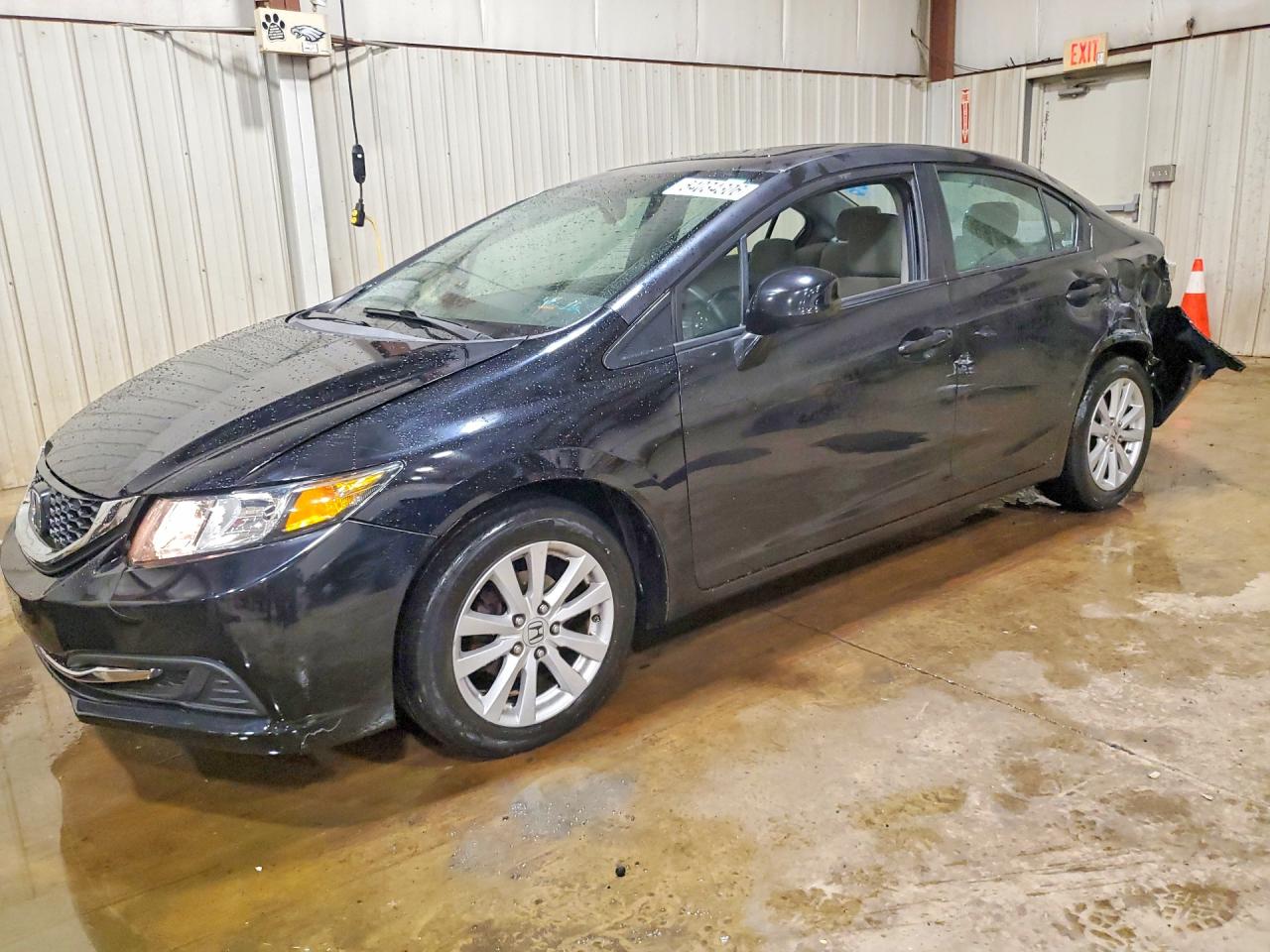 2012 Honda Civic Ex Black vin: 2HGFB2F84CH311719