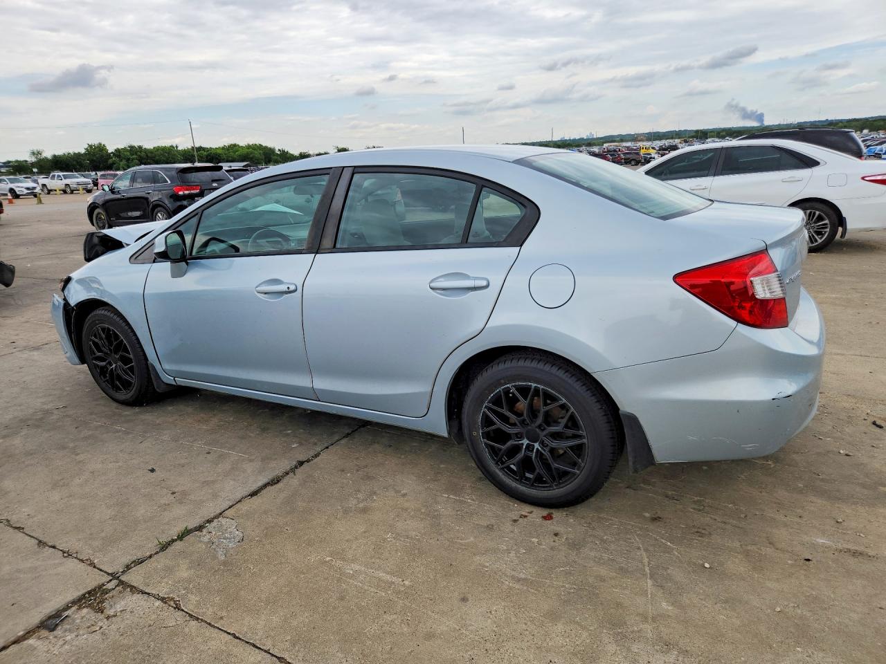 2012 Honda Civic Ex Blue vin: 2HGFB2F84CH543026