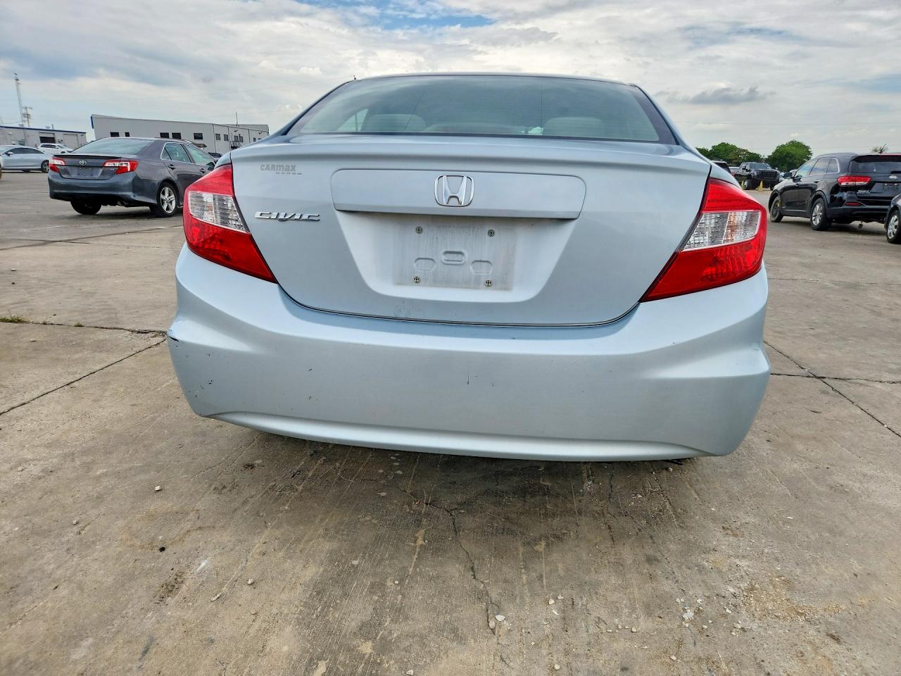 2012 Honda Civic Ex Blue vin: 2HGFB2F84CH543026