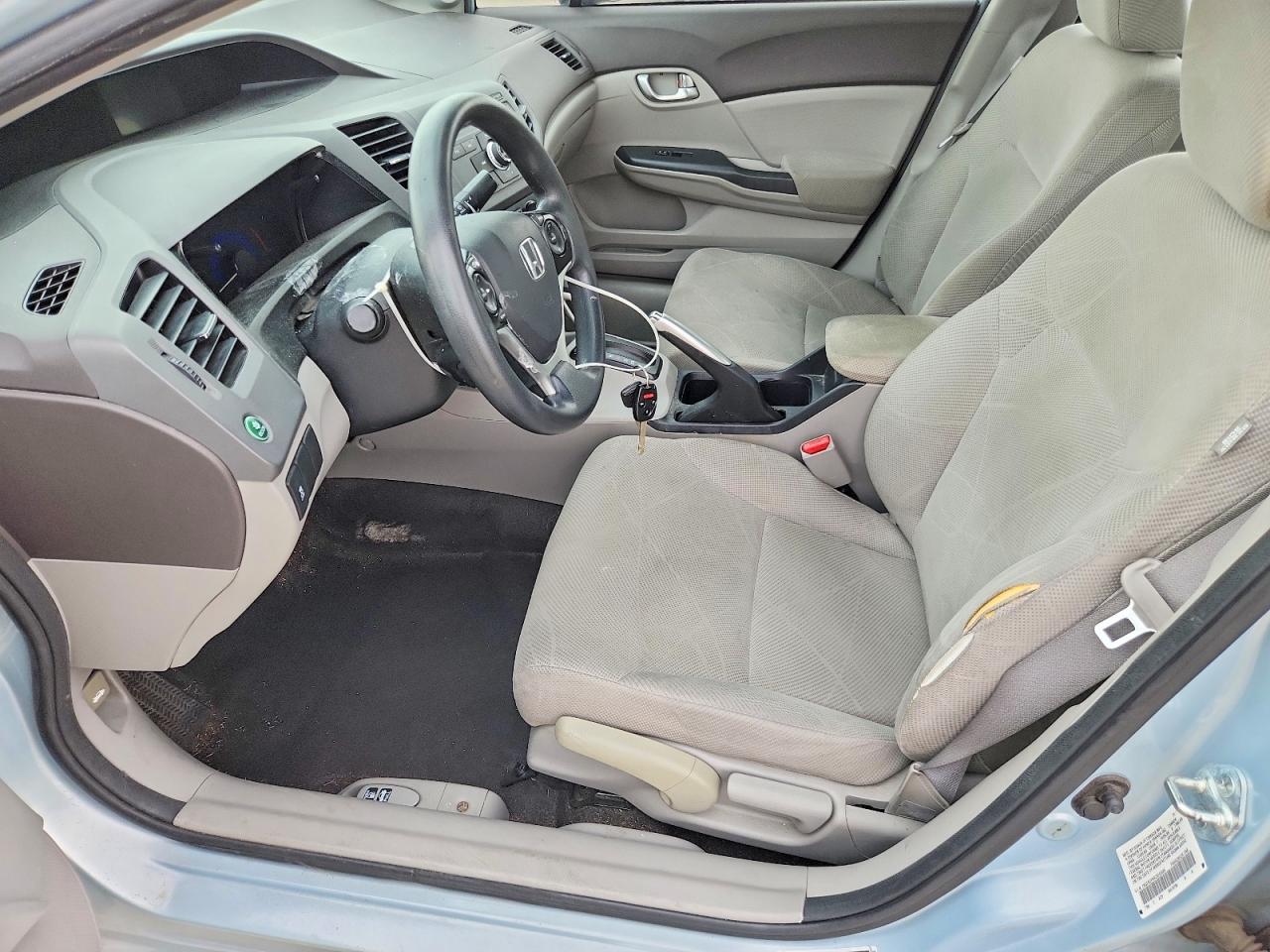 2012 Honda Civic Ex Blue vin: 2HGFB2F84CH543026