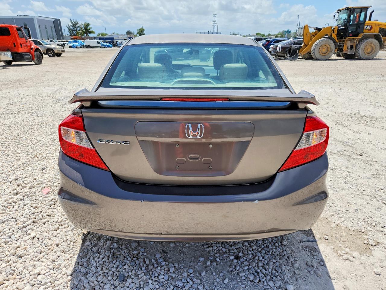 2012 Honda Civic Ex Gray vin: 2HGFB2F84CH576141