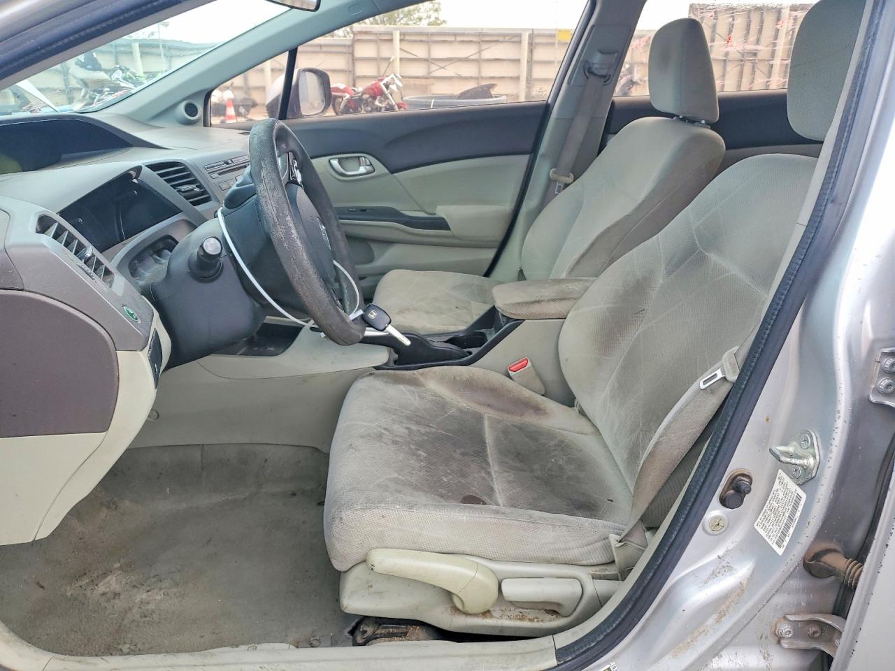 2012 Honda Civic Ex Silver vin: 2HGFB2F84CH593330