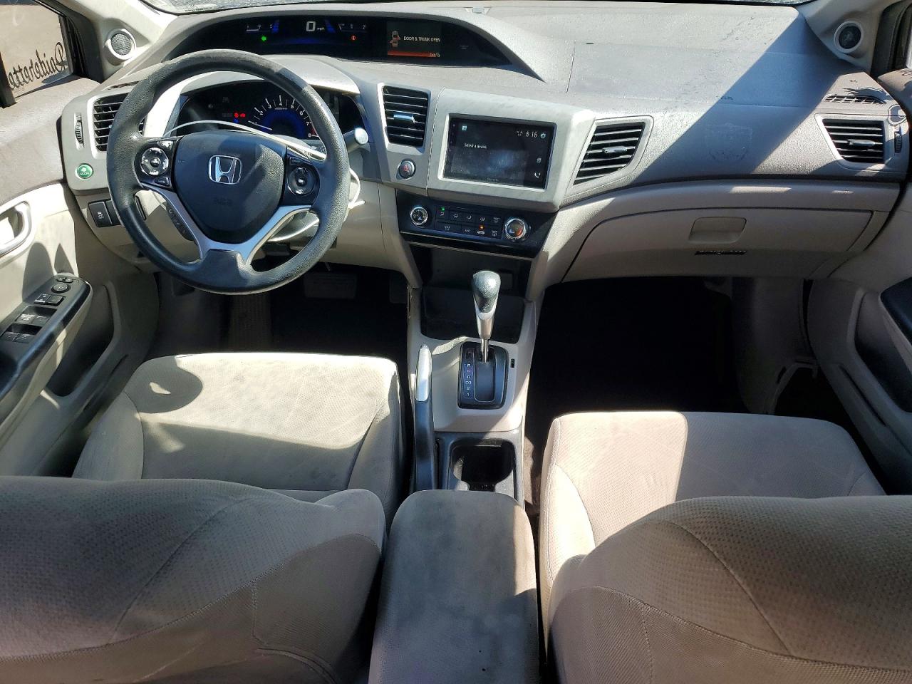2012 Honda Civic Ex Black vin: 2HGFB2F84CH594879