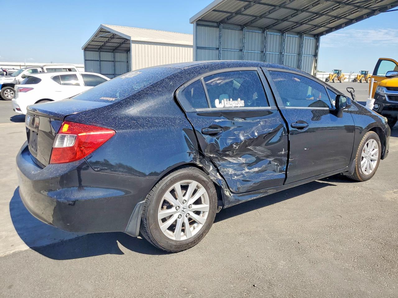 2012 Honda Civic Ex Black vin: 2HGFB2F84CH594879