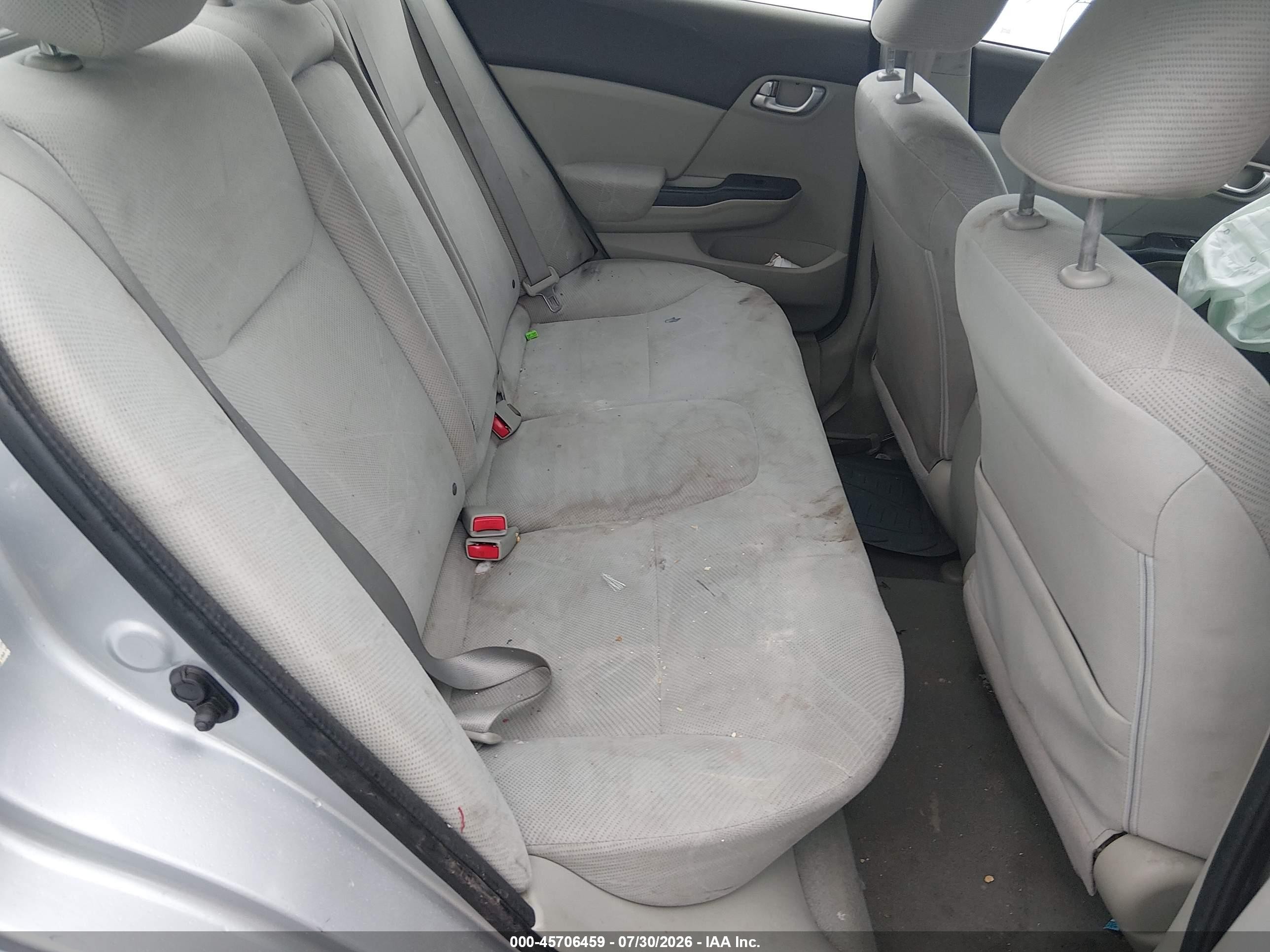 2012 Honda Civic Ex Silver vin: 2HGFB2F84CH601426