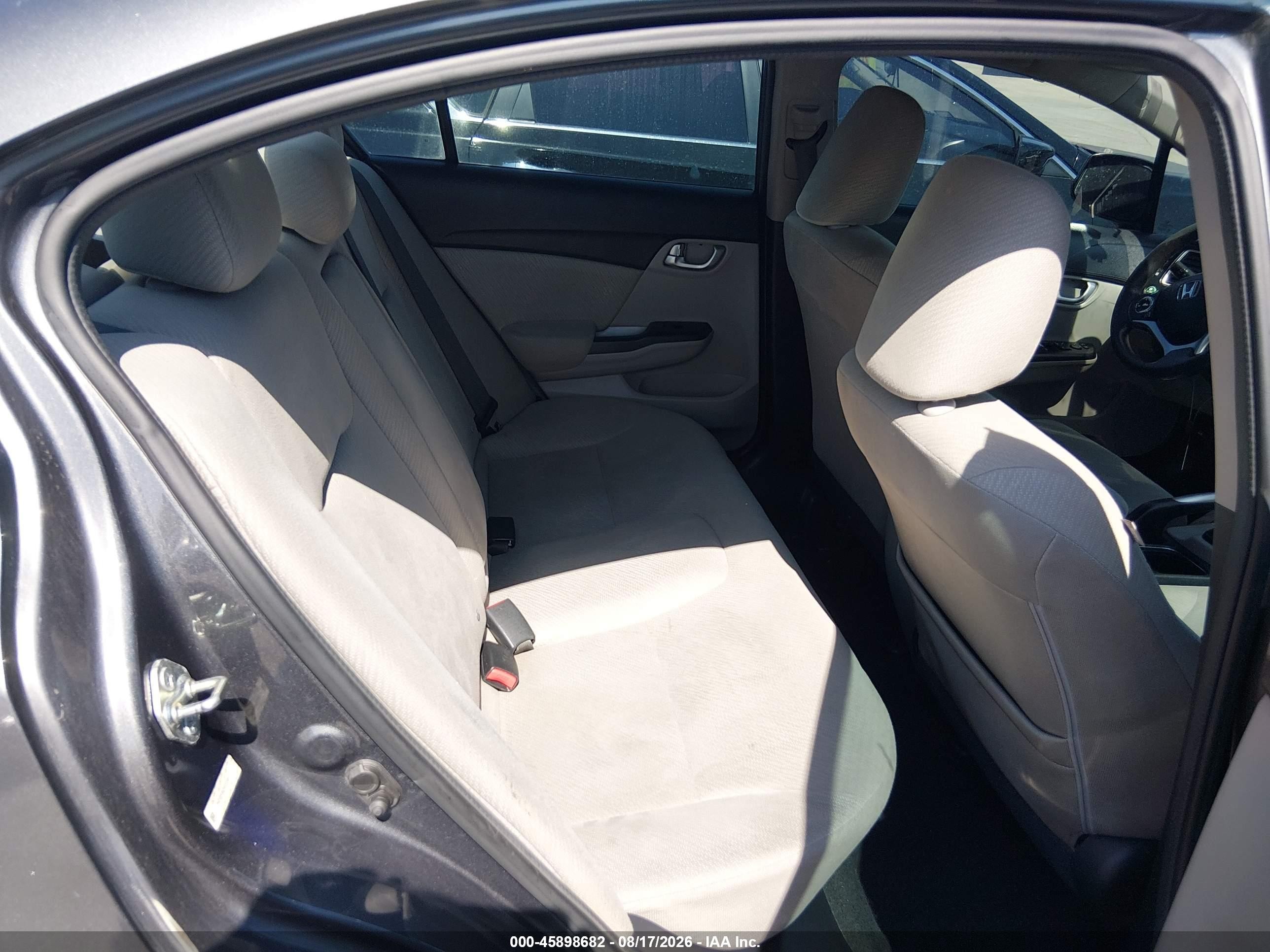 2013 Honda Civic Ex Gray vin: 2HGFB2F84DH523246