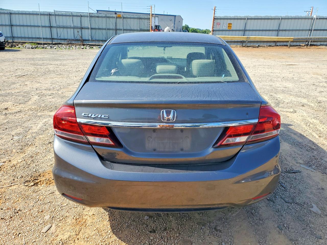 2013 Honda Civic Ex Gray vin: 2HGFB2F84DH547076