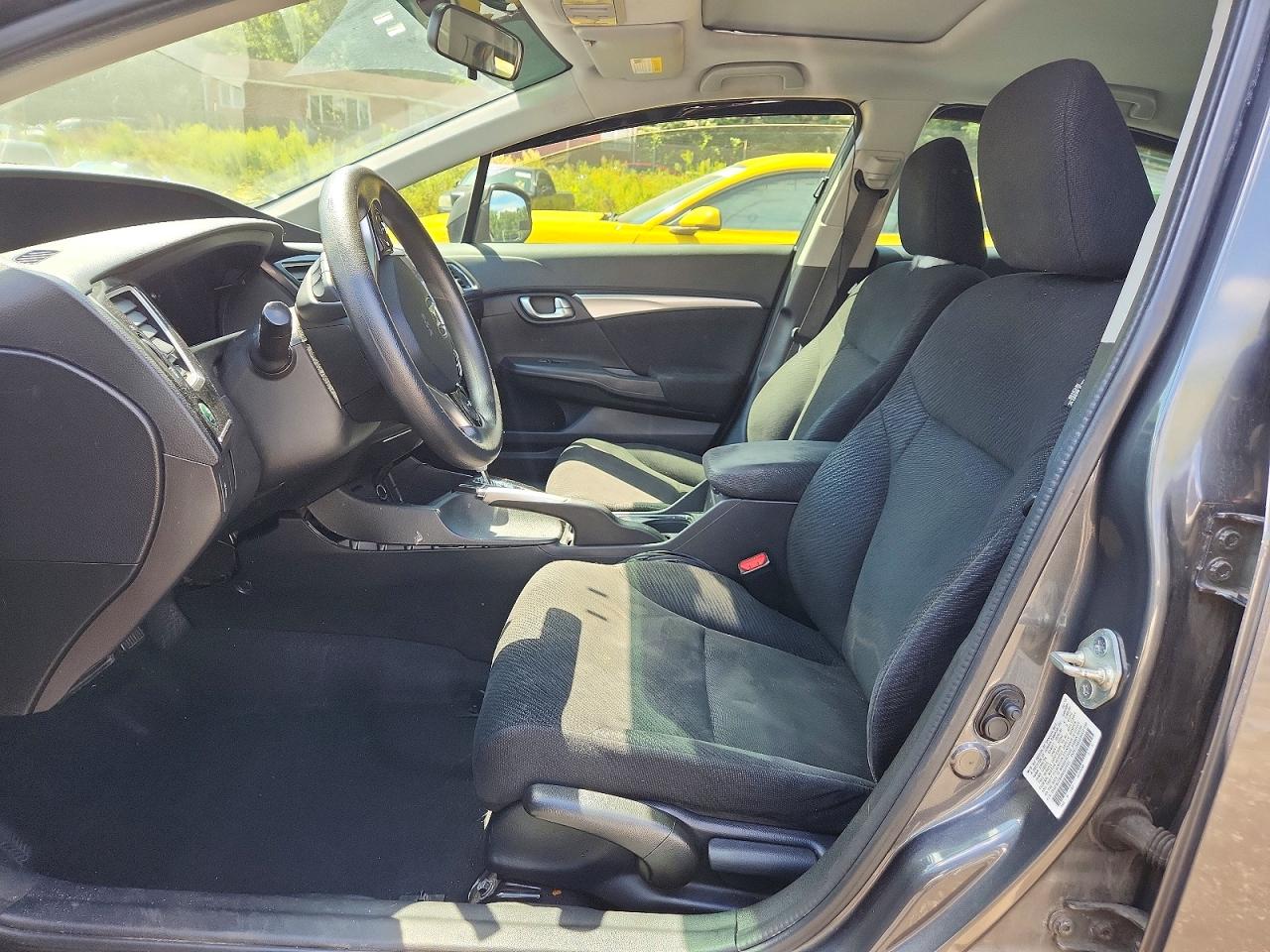 2013 Honda Civic Ex Gray vin: 2HGFB2F84DH553735