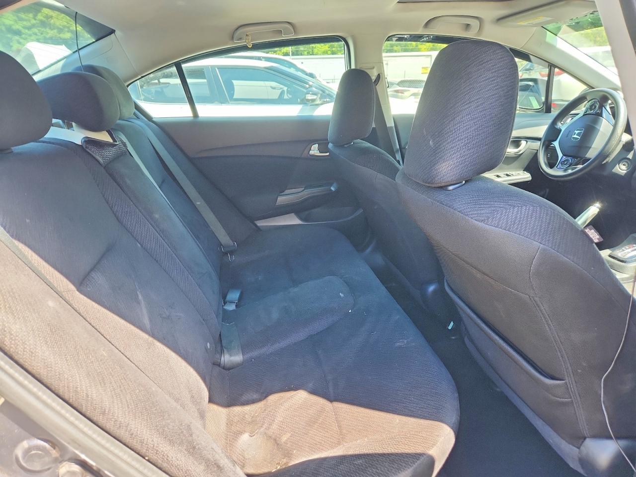 2013 Honda Civic Ex Gray vin: 2HGFB2F84DH553735