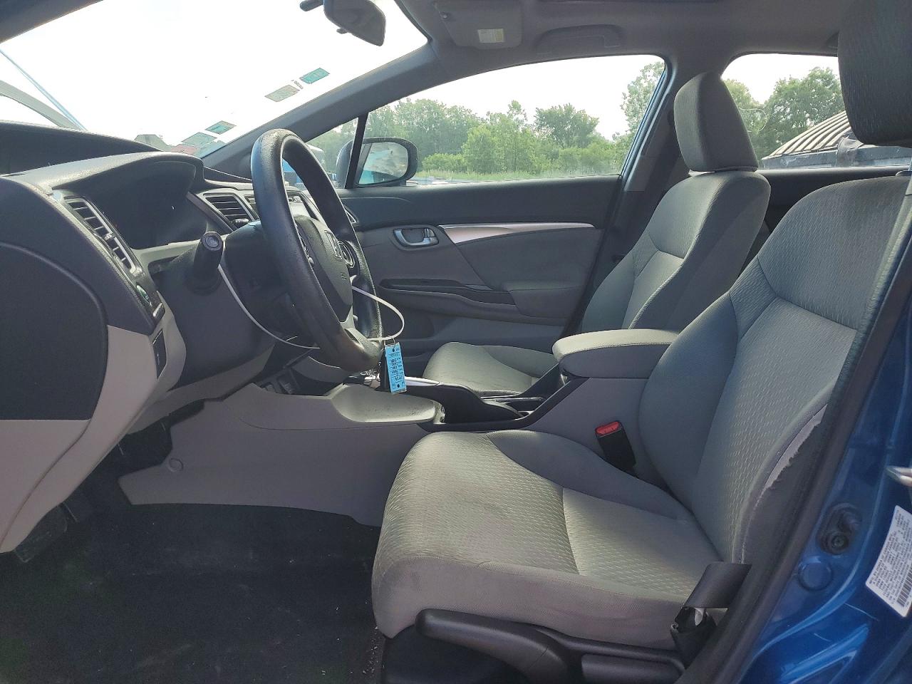 2014 Honda Civic Ex Blue vin: 2HGFB2F84EH537309