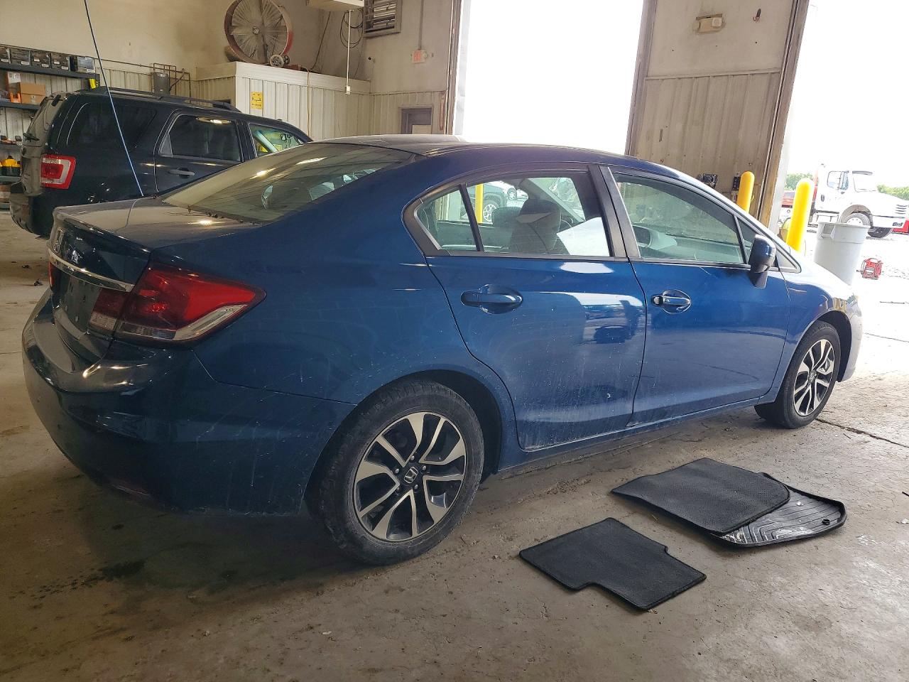 2014 Honda Civic Ex Blue vin: 2HGFB2F84EH544289