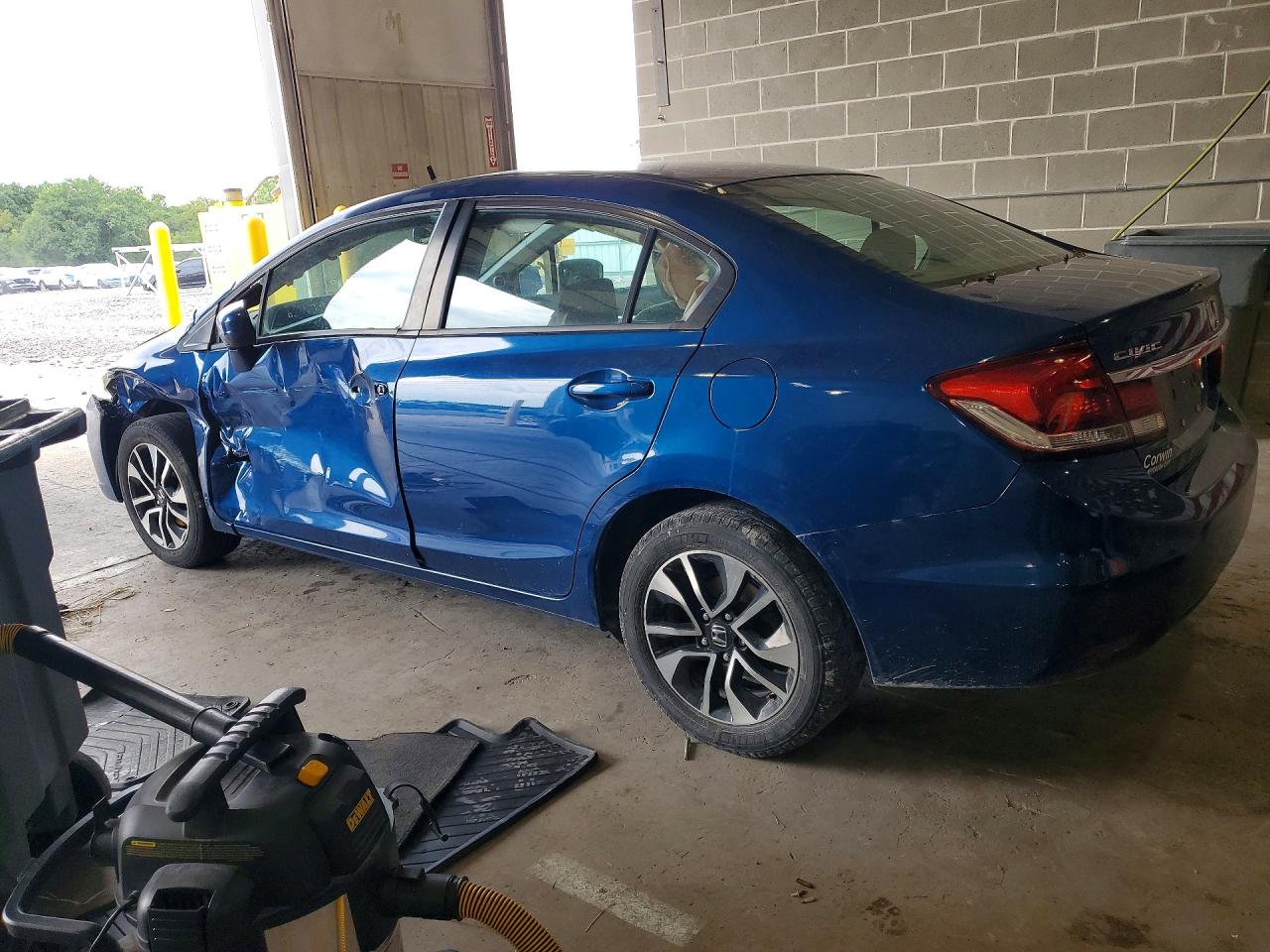 2014 Honda Civic Ex Blue vin: 2HGFB2F84EH544289
