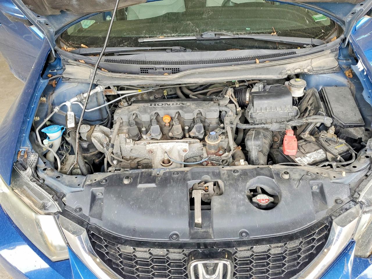 2014 Honda Civic Ex Blue vin: 2HGFB2F84EH544289