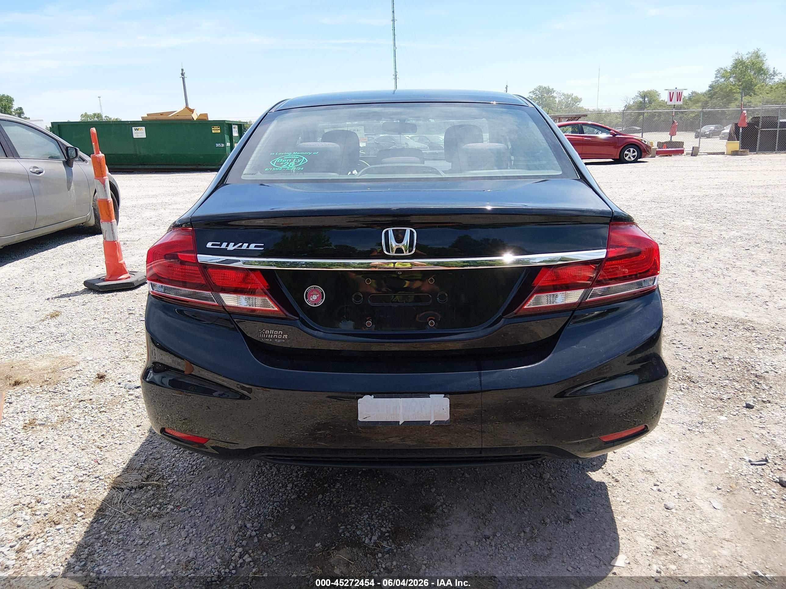 2014 Honda Civic Ex Black vin: 2HGFB2F84EH545975