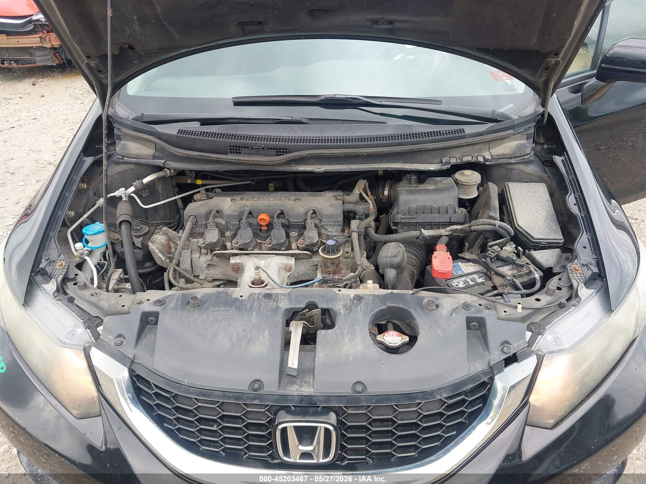 2014 Honda Civic Ex Black vin: 2HGFB2F84EH551694