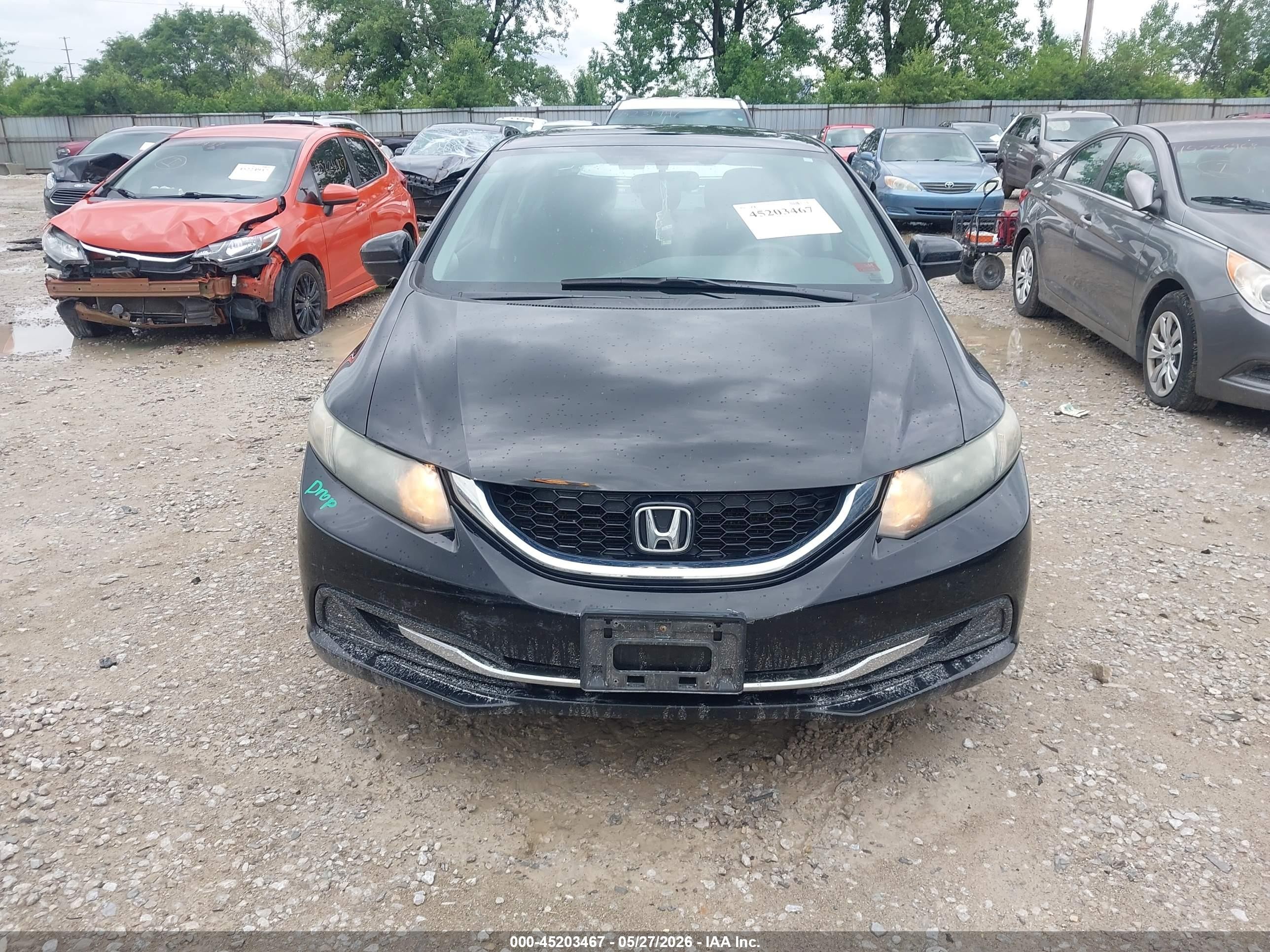 2014 Honda Civic Ex Black vin: 2HGFB2F84EH551694