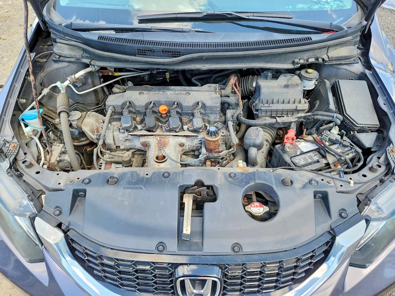 2014 Honda Civic Ex Gray vin: 2HGFB2F84EH556488
