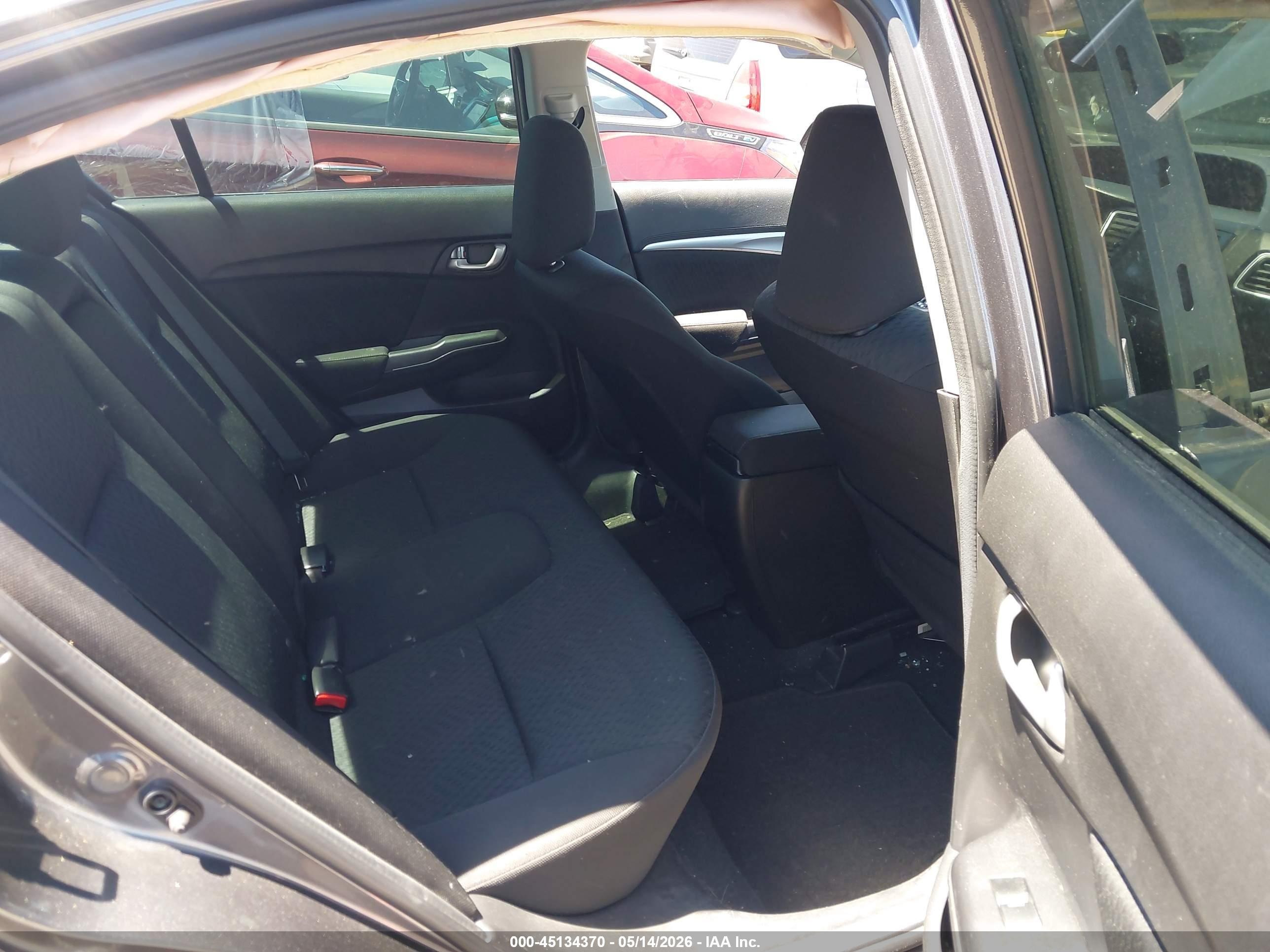 2015 Honda Civic Ex Gray vin: 2HGFB2F84FH535030