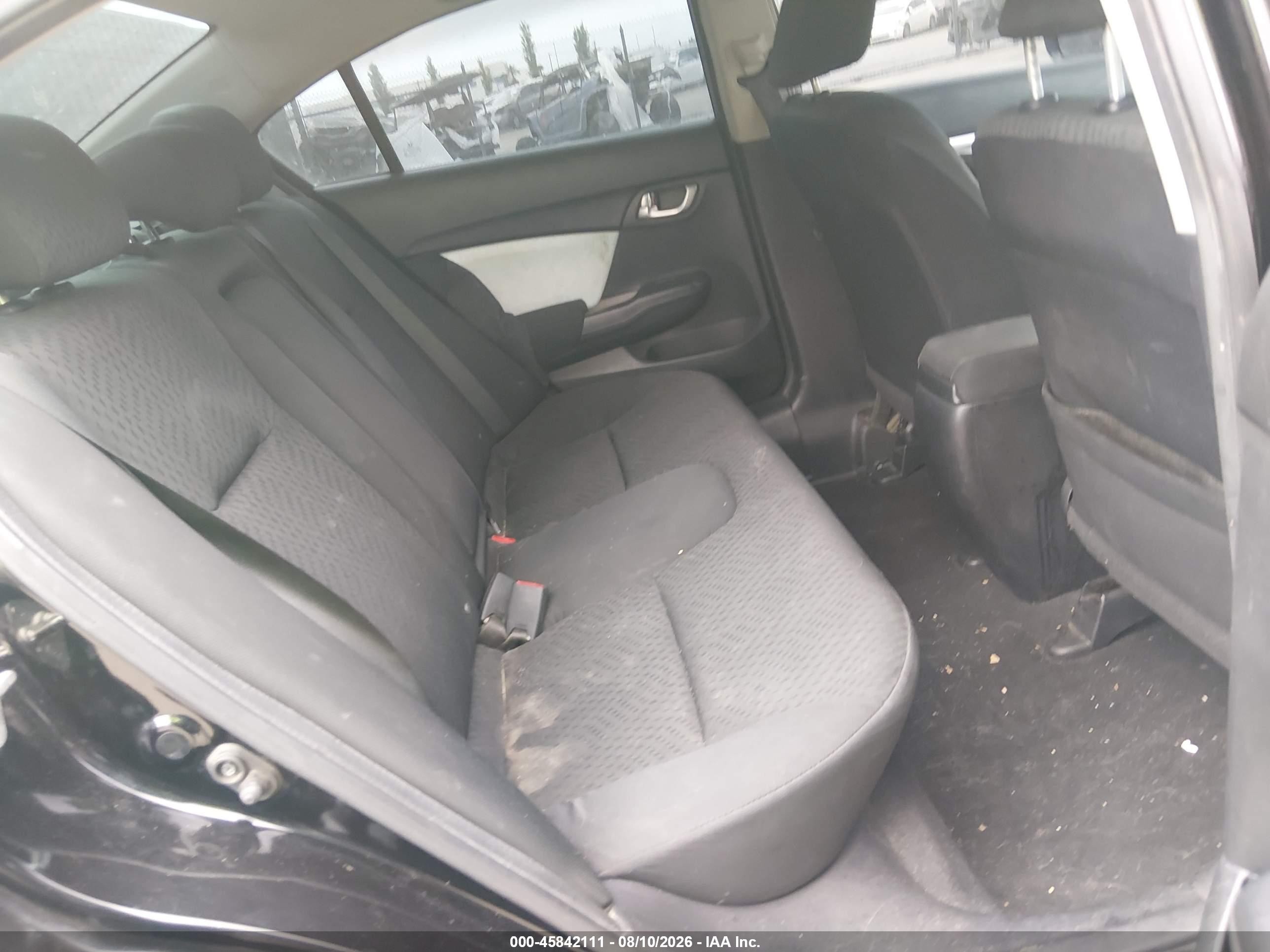 2015 Honda Civic Ex Black vin: 2HGFB2F84FH540843