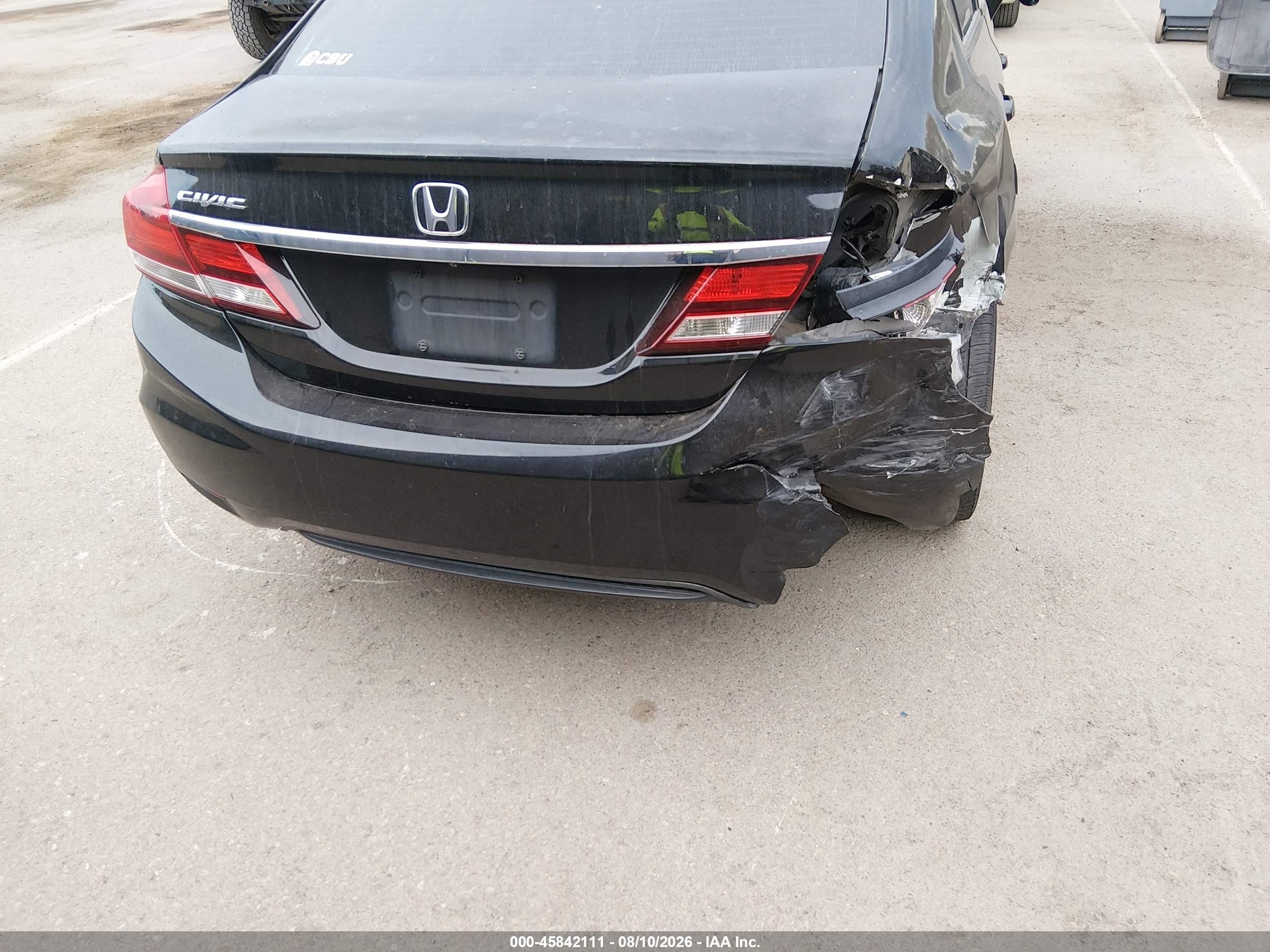 2015 Honda Civic Ex Black vin: 2HGFB2F84FH540843