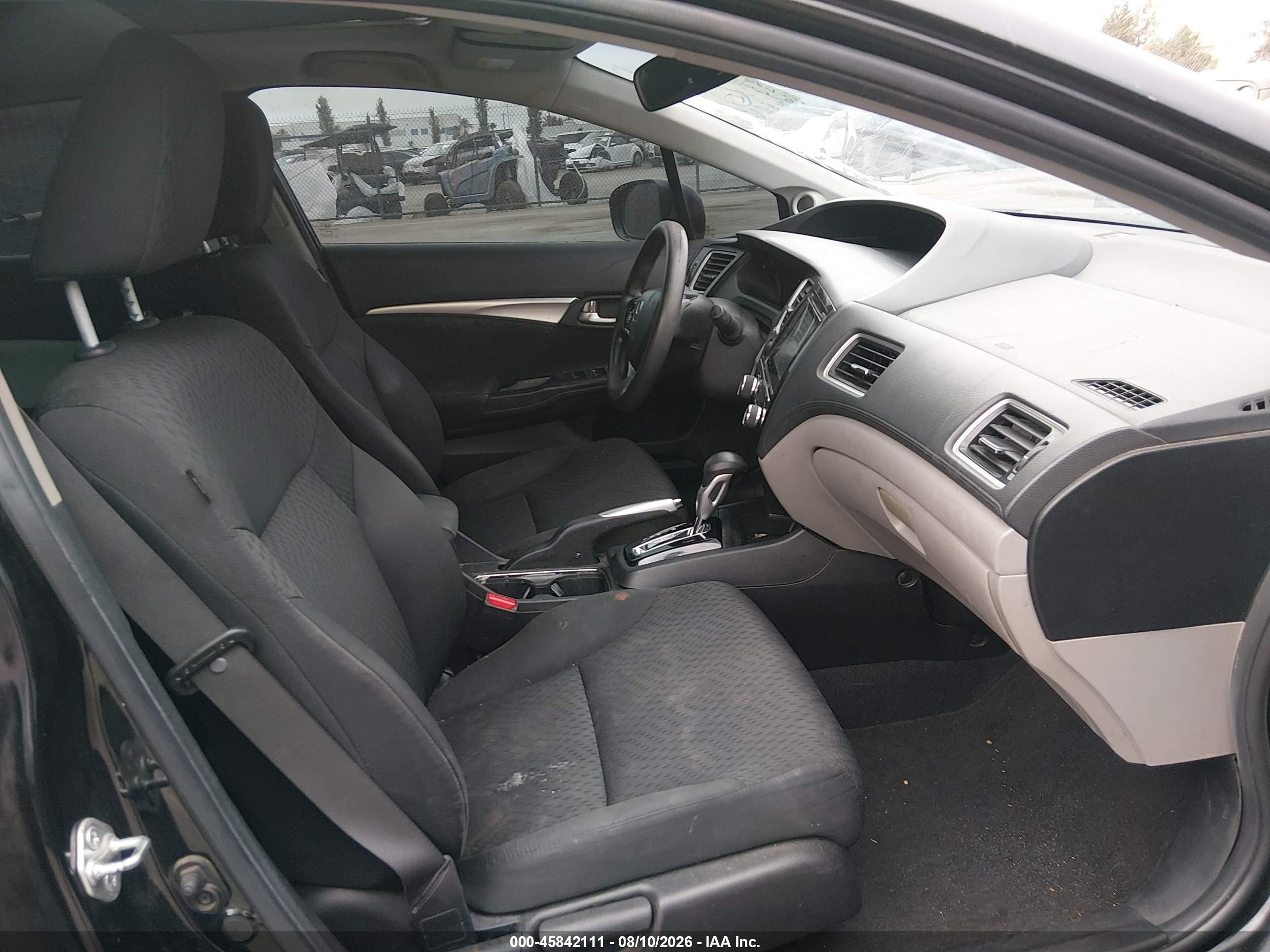 2015 Honda Civic Ex Black vin: 2HGFB2F84FH540843