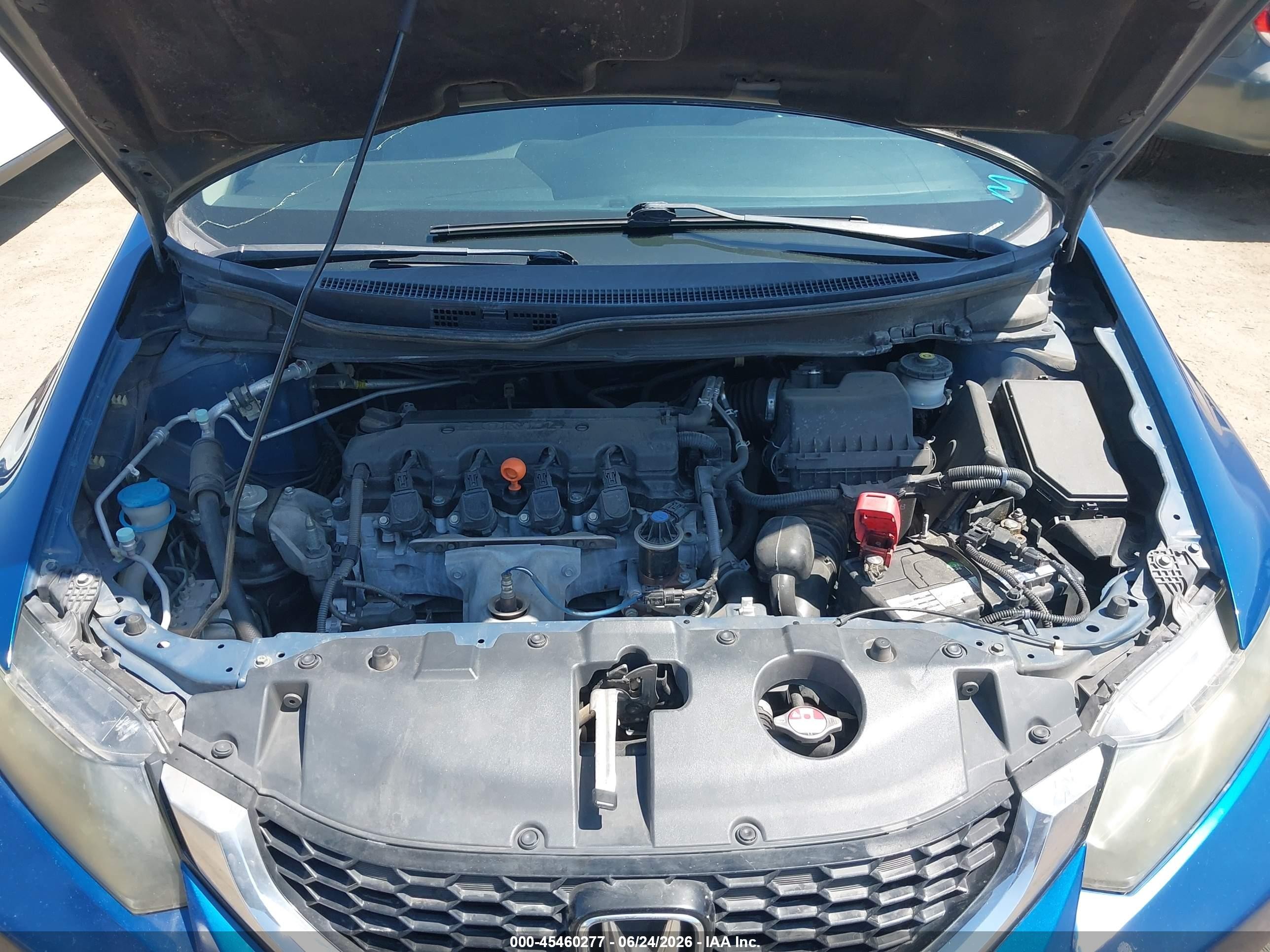 2015 Honda Civic Ex Blue vin: 2HGFB2F84FH544603