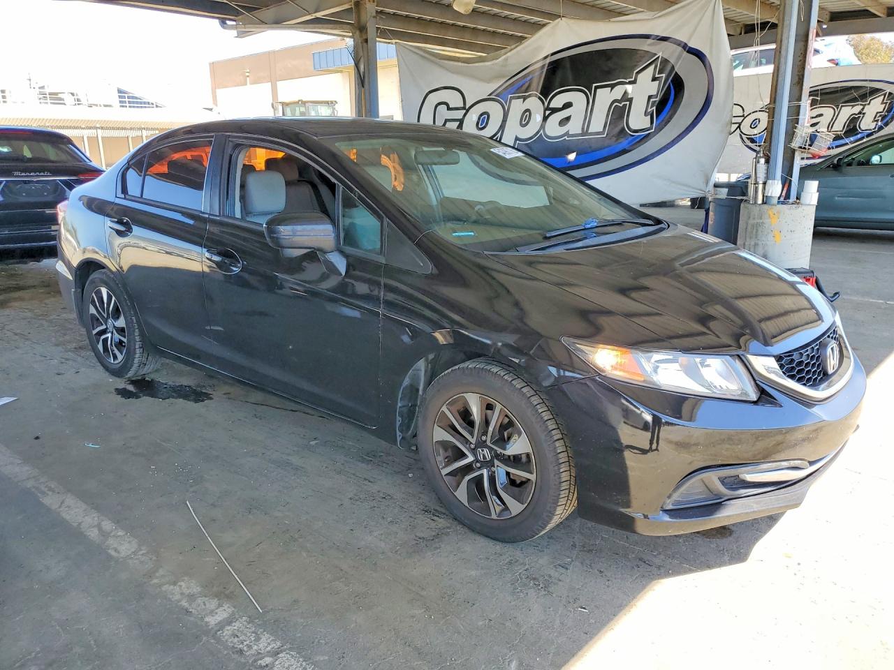 2015 Honda Civic Ex Black vin: 2HGFB2F84FH547288