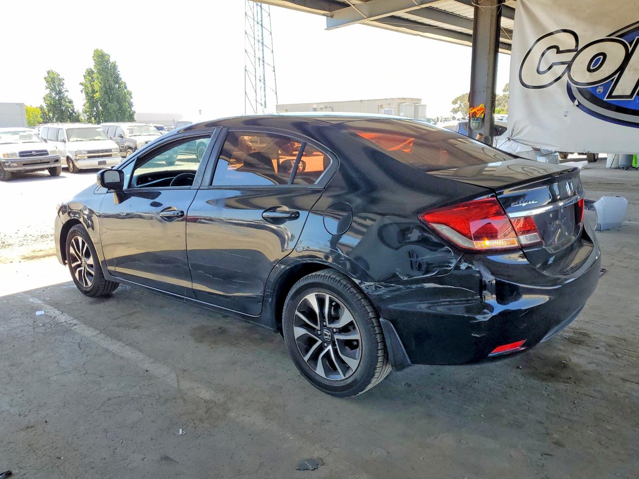 2015 Honda Civic Ex Black vin: 2HGFB2F84FH547288