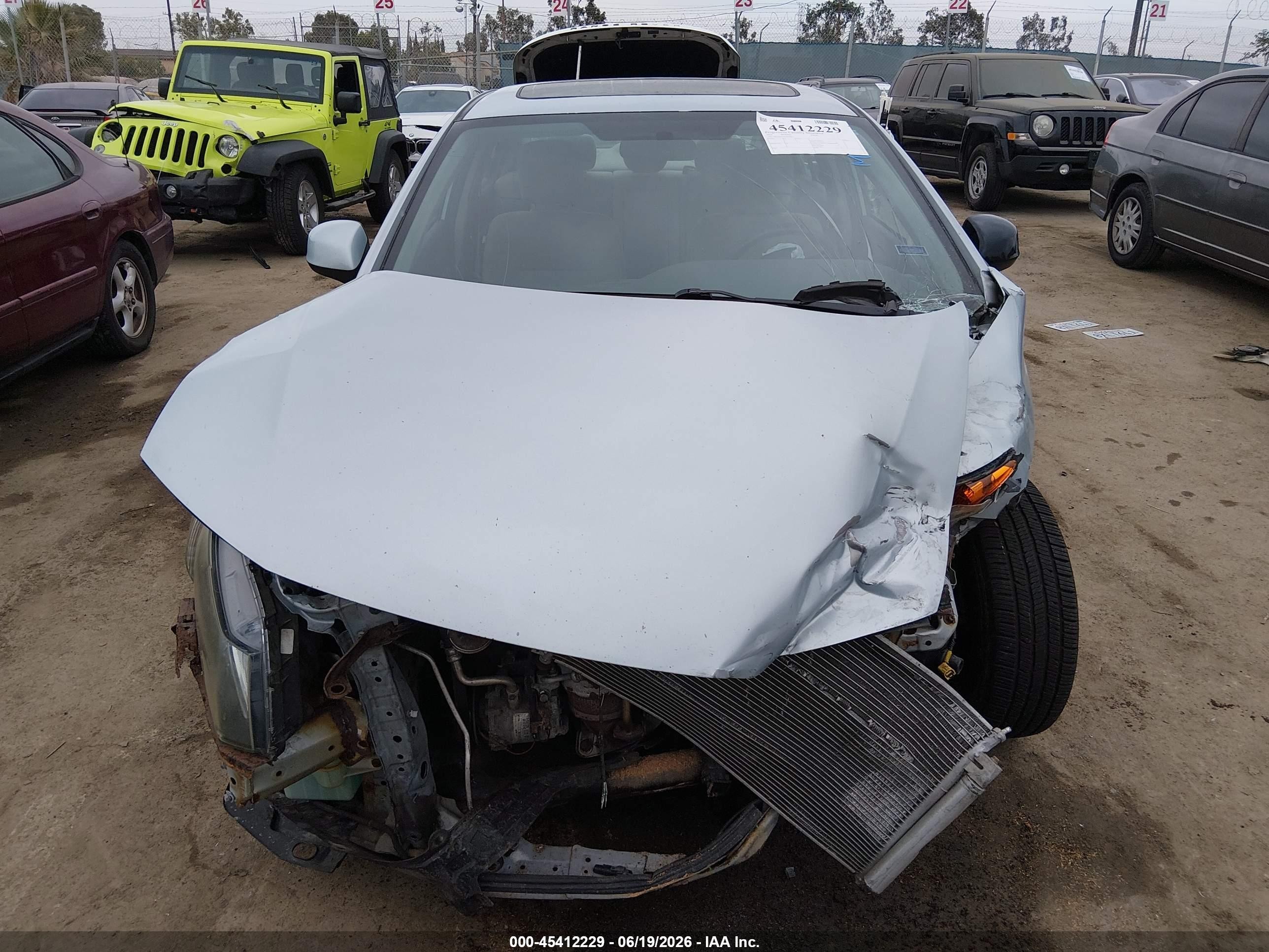 2012 Honda Civic Ex Light Blue vin: 2HGFB2F85CH546047