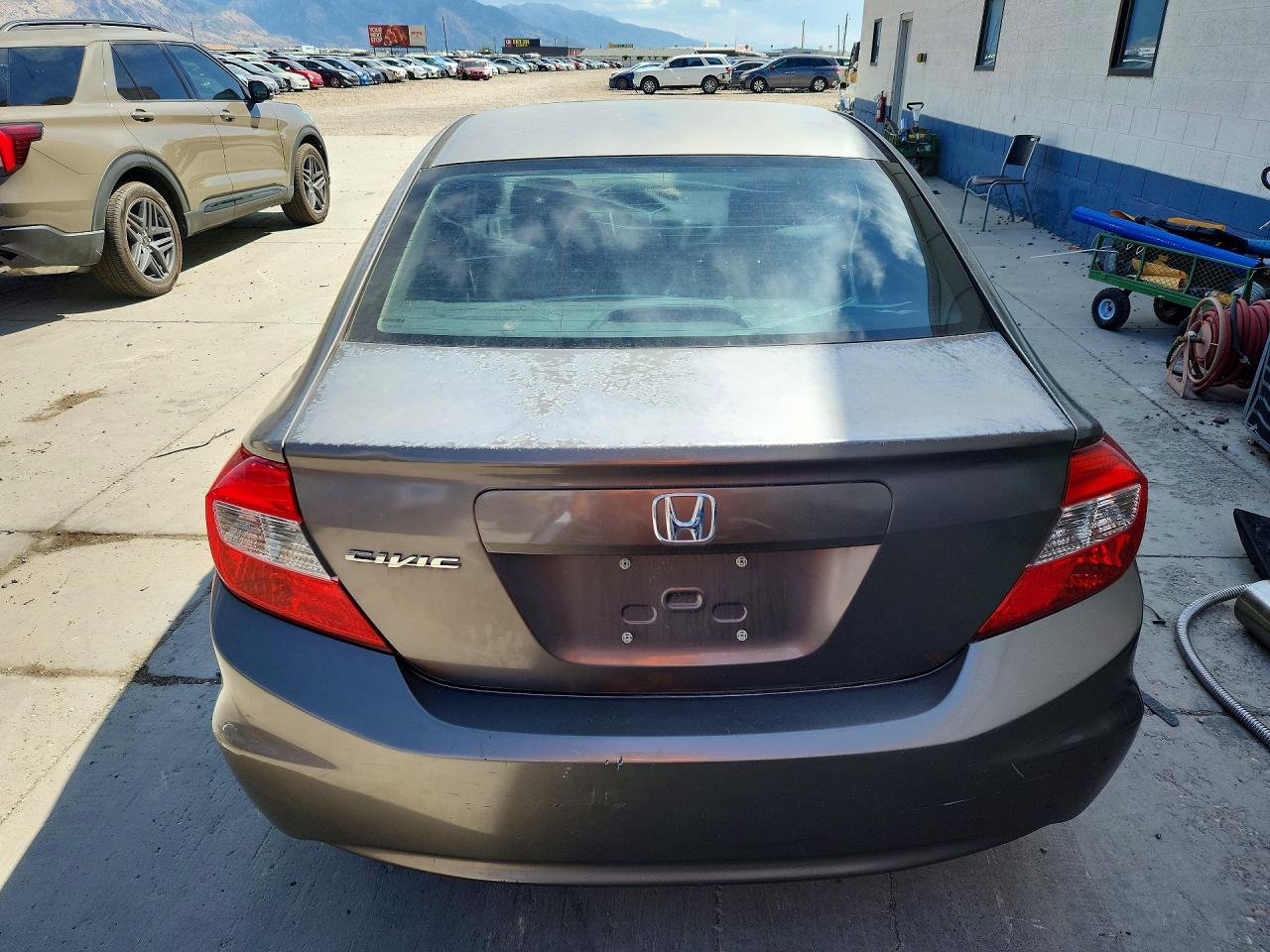2012 Honda Civic Ex Beige vin: 2HGFB2F85CH557274