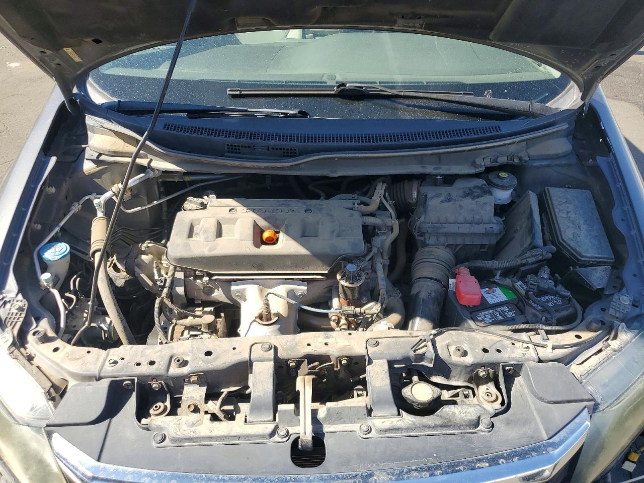 2012 Honda Civic Ex Gray vin: 2HGFB2F85CH612130
