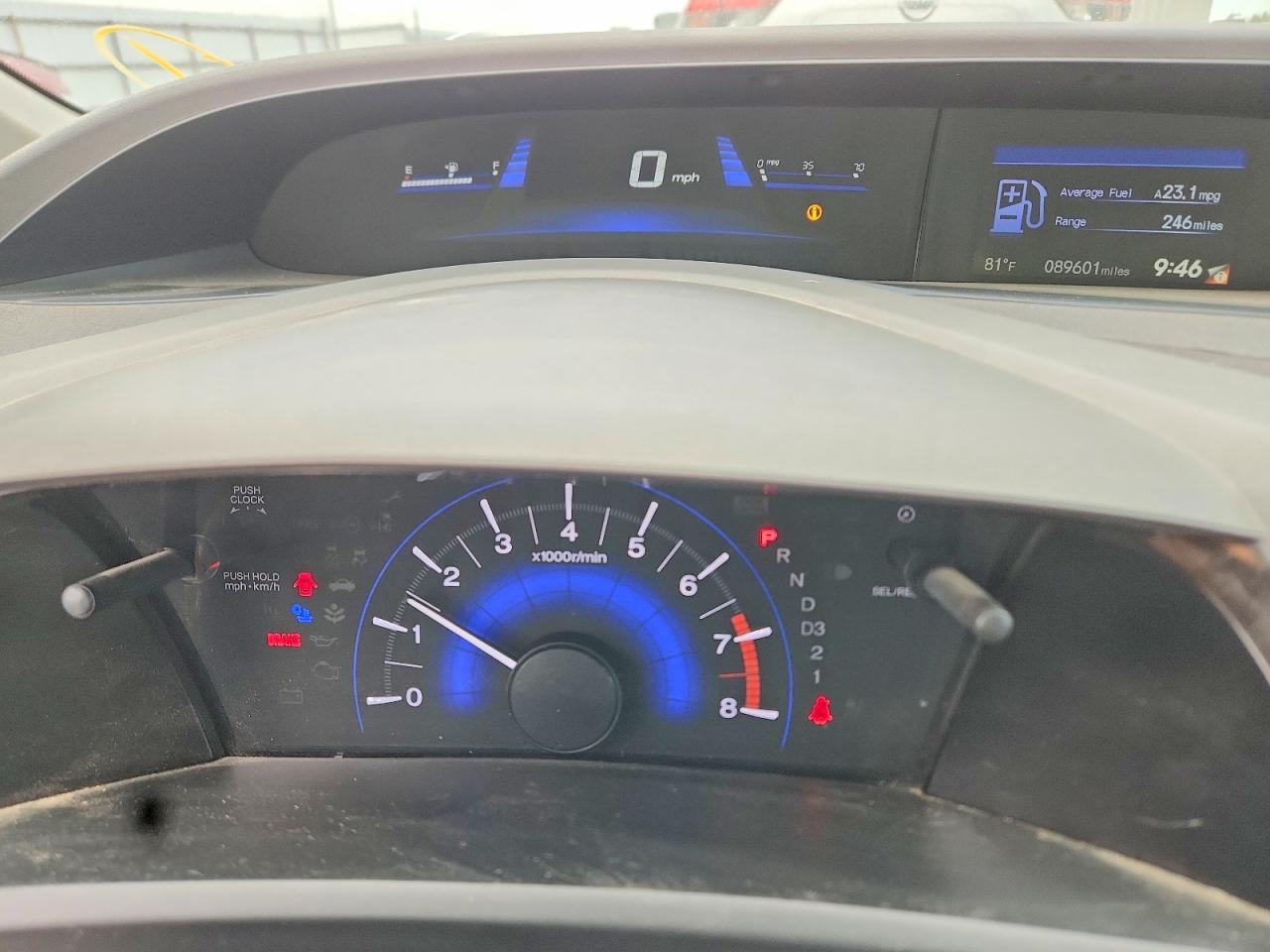 2012 Honda Civic Ex Gray vin: 2HGFB2F85CH612130