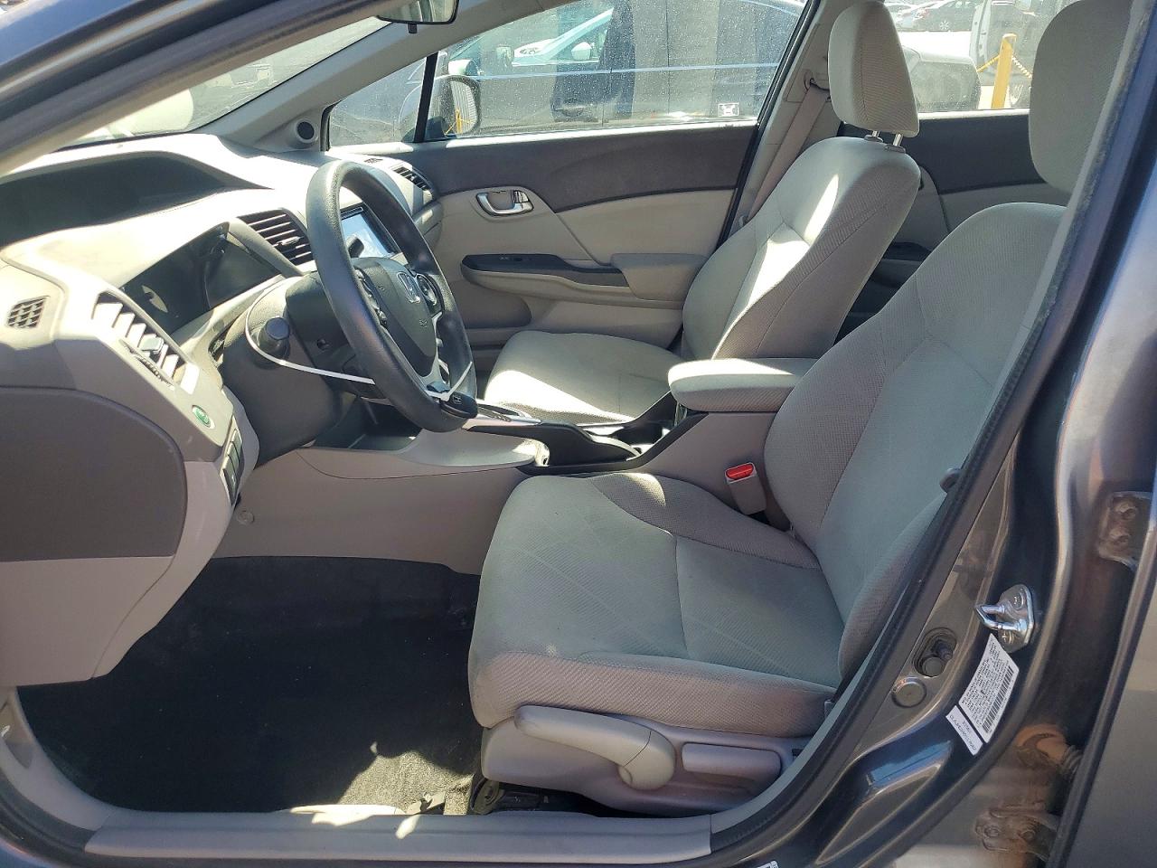 2012 Honda Civic Ex Gray vin: 2HGFB2F85CH612130