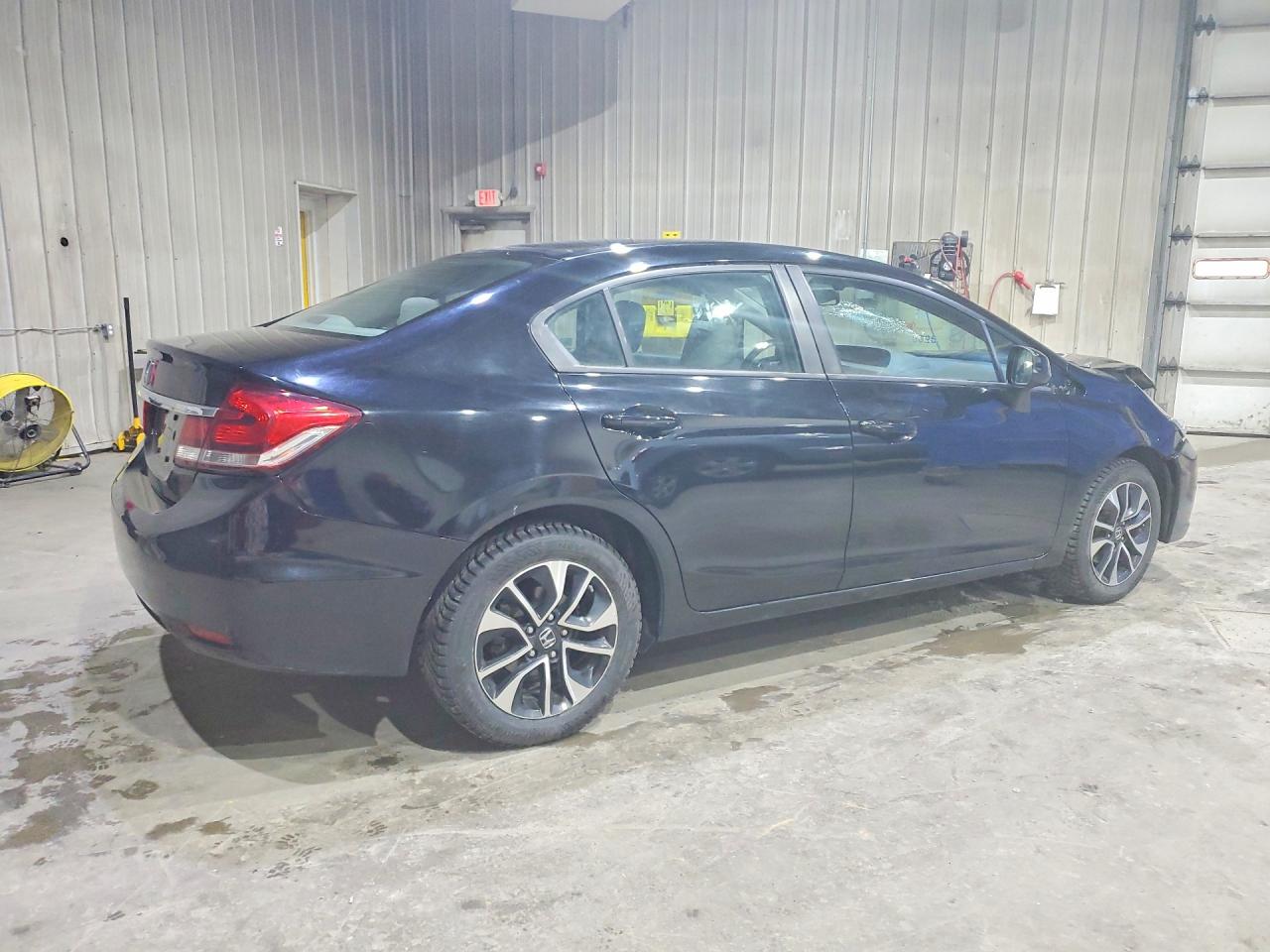 2013 Honda Civic Ex Черный vin: 2HGFB2F85DH512465