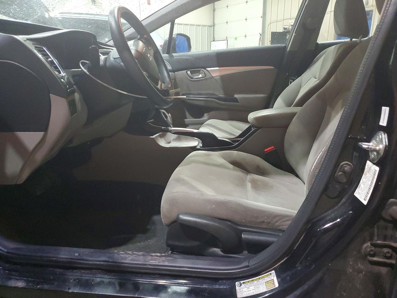 2013 Honda Civic Ex Черный vin: 2HGFB2F85DH512465