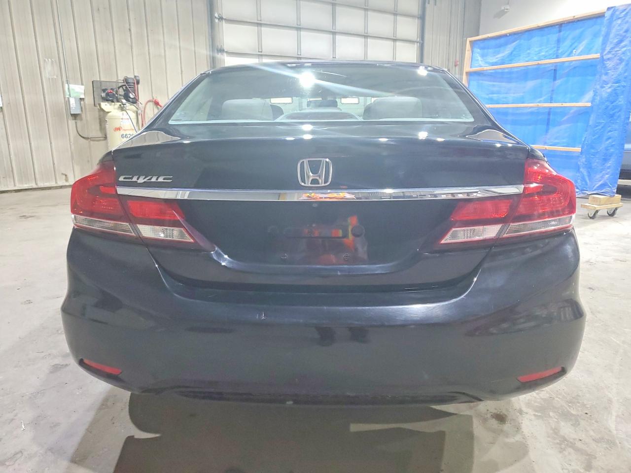 2013 Honda Civic Ex Черный vin: 2HGFB2F85DH512465