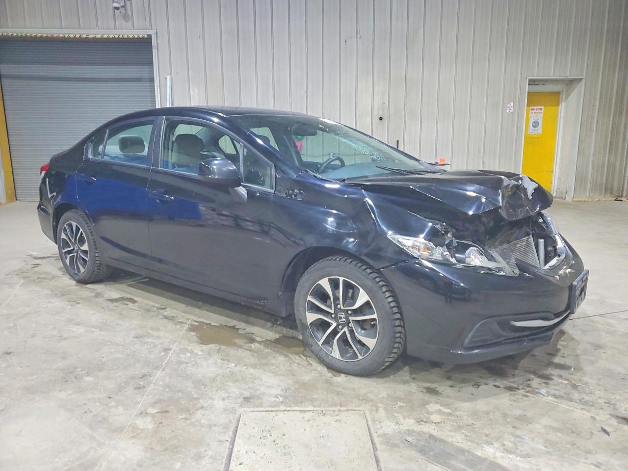 2013 Honda Civic Ex Черный vin: 2HGFB2F85DH512465