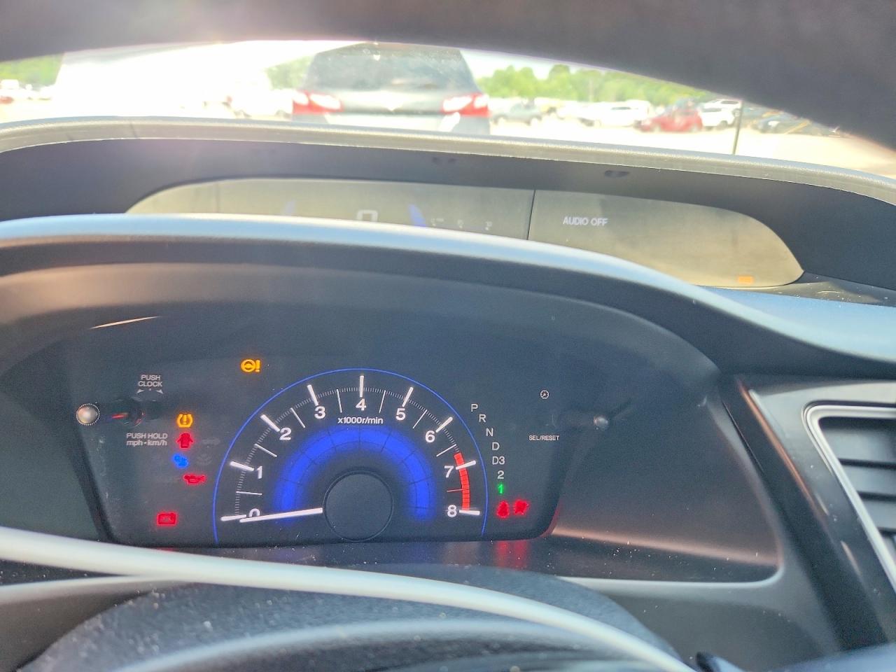 2013 Honda Civic Ex Silver vin: 2HGFB2F85DH558488