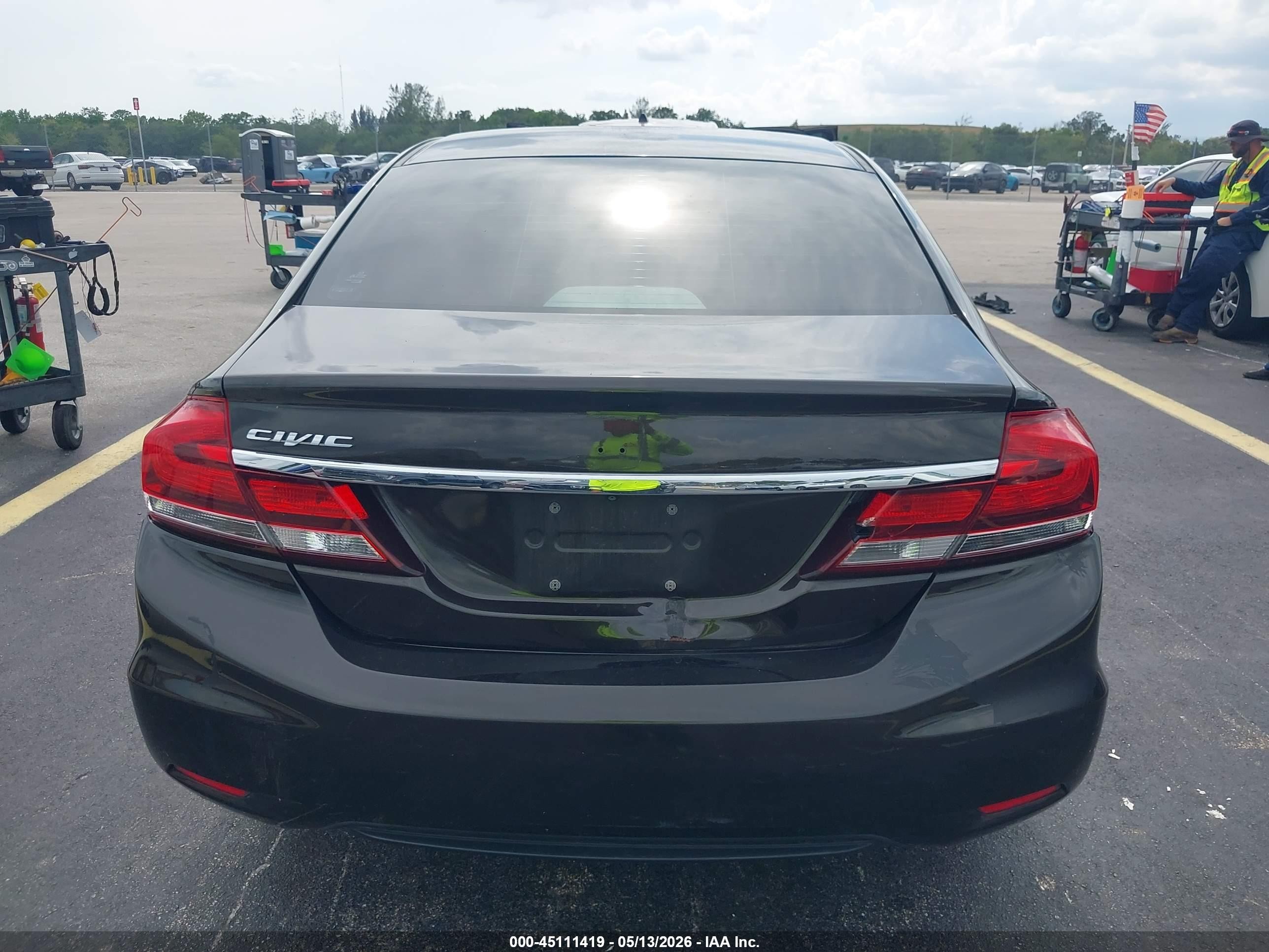 2014 Honda Civic Ex Dark Brown vin: 2HGFB2F85EH520664