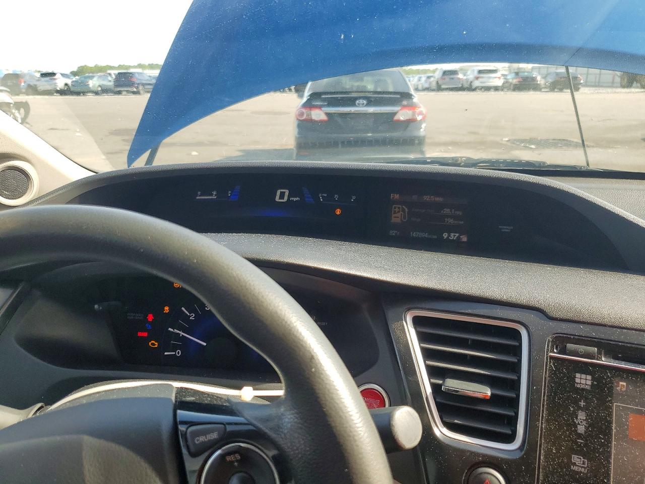 2014 Honda Civic Ex Blue vin: 2HGFB2F85EH537285