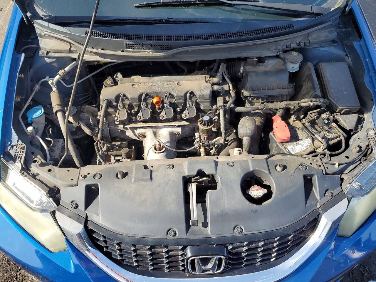 2014 Honda Civic Ex Blue vin: 2HGFB2F85EH537285