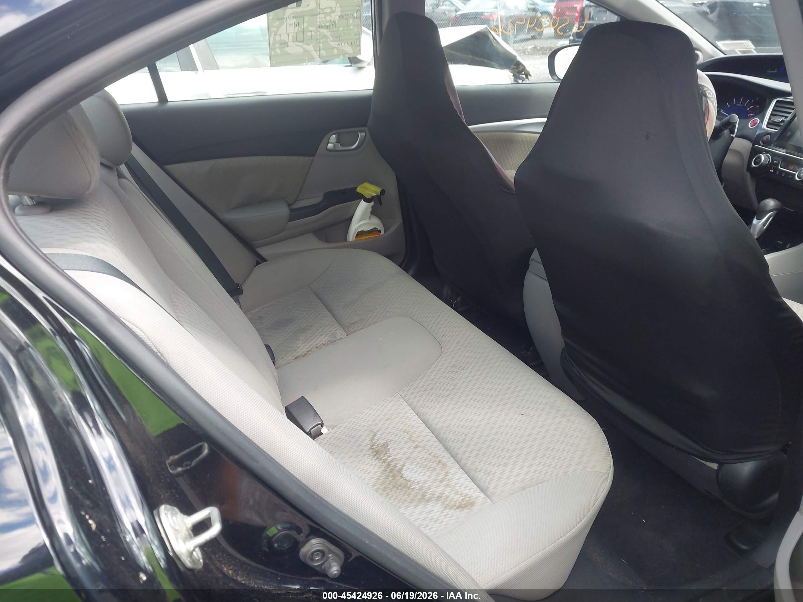 2014 Honda Civic Ex Black vin: 2HGFB2F85EH554586